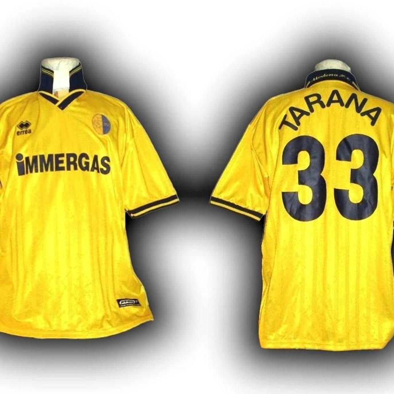 Errea Fc Modena Italy 2003 2004 Home Shirt Jersey Size US XXL / EU 58 / 5 - 1 Thumbnail