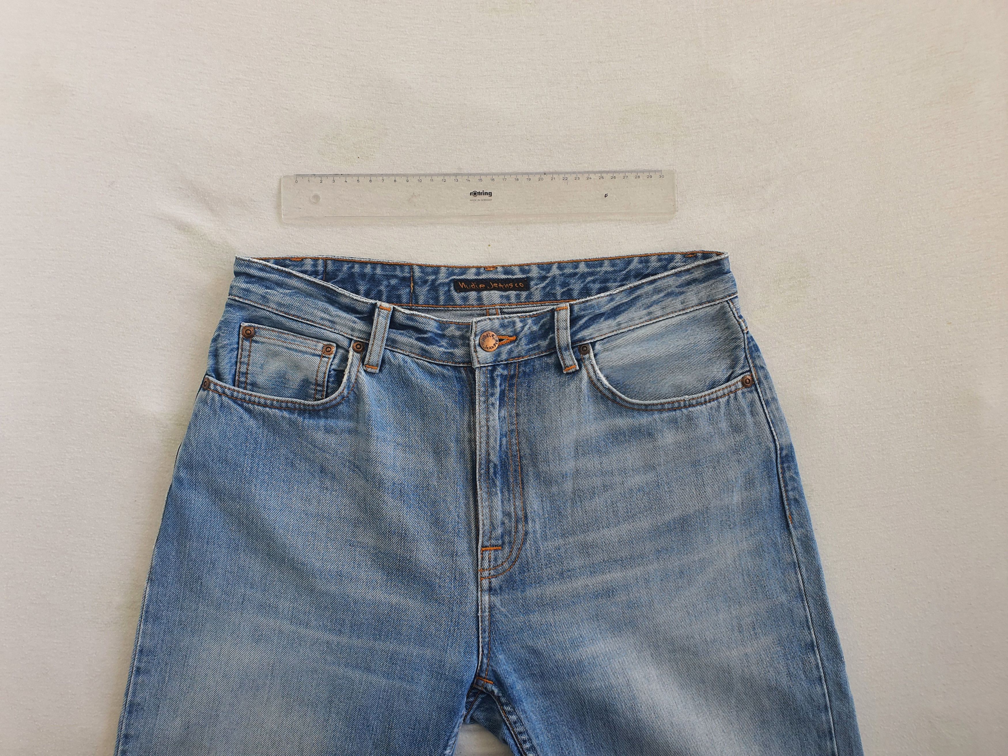 Nudie Jeans BREEZY BRITT SPRINGTIME - Regular Tapered Jeans - W31 L32 Size 31" - 3 Thumbnail
