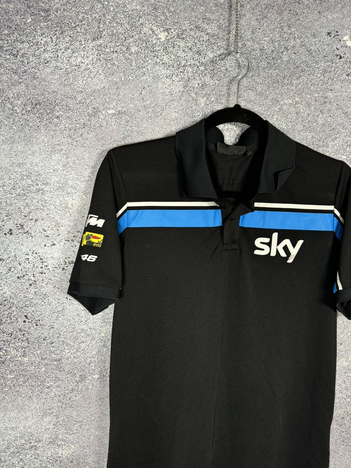 Formula 1 Polo Sky Racing Team VR46 Valentino Rossi Team USA Size US S / EU 44-46 / 1 - 3 Thumbnail