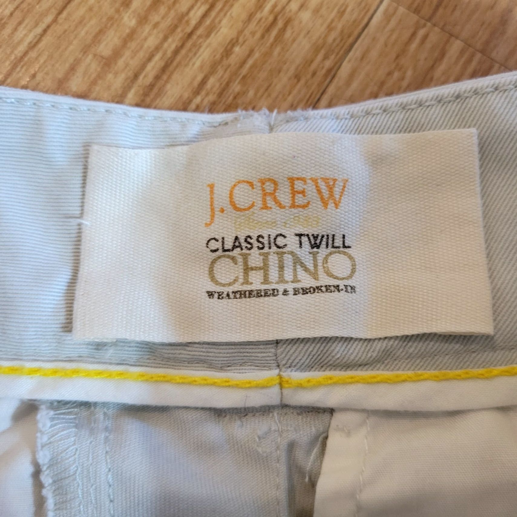 J.Crew J.CREW Pants Womens 10 Beige Twill Flat Front Flare 90s Y2K Vintage Style Dress Pants Womens Size 29" - 6 Thumbnail