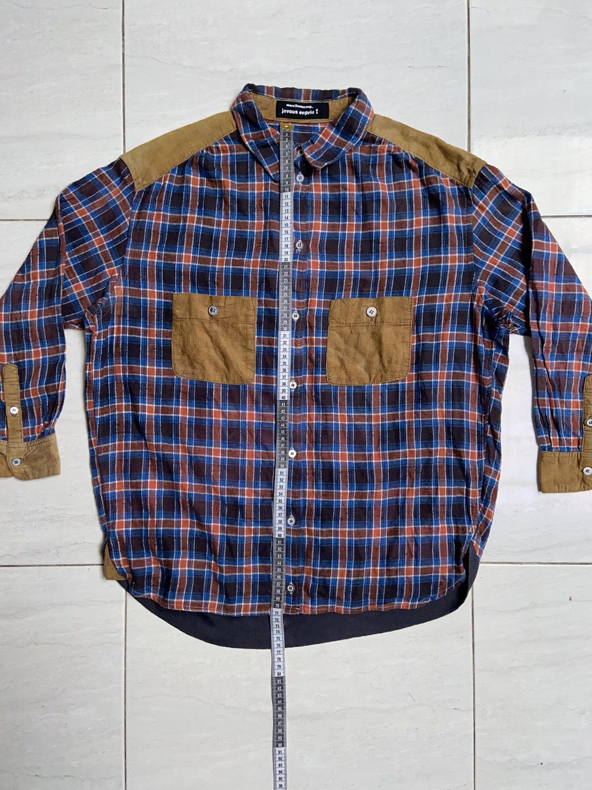 Issey Miyake Mercibeaucoup Jevous Enprie Striped Checkered Shirt Size US XL / EU 56 / 4 - 7 Thumbnail