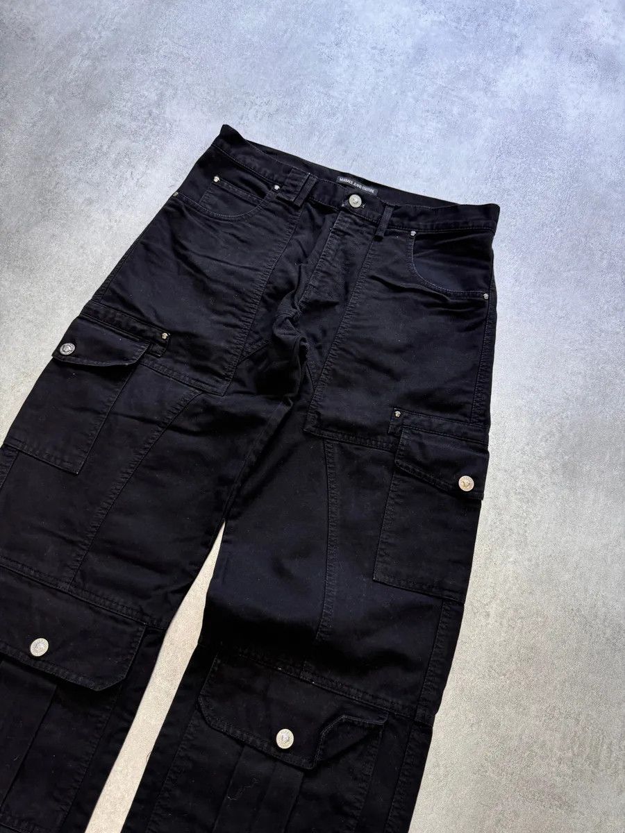 Versace 2000s Versace Utility Black Cargo Pants Size US 30 / EU 46 - 5 Thumbnail