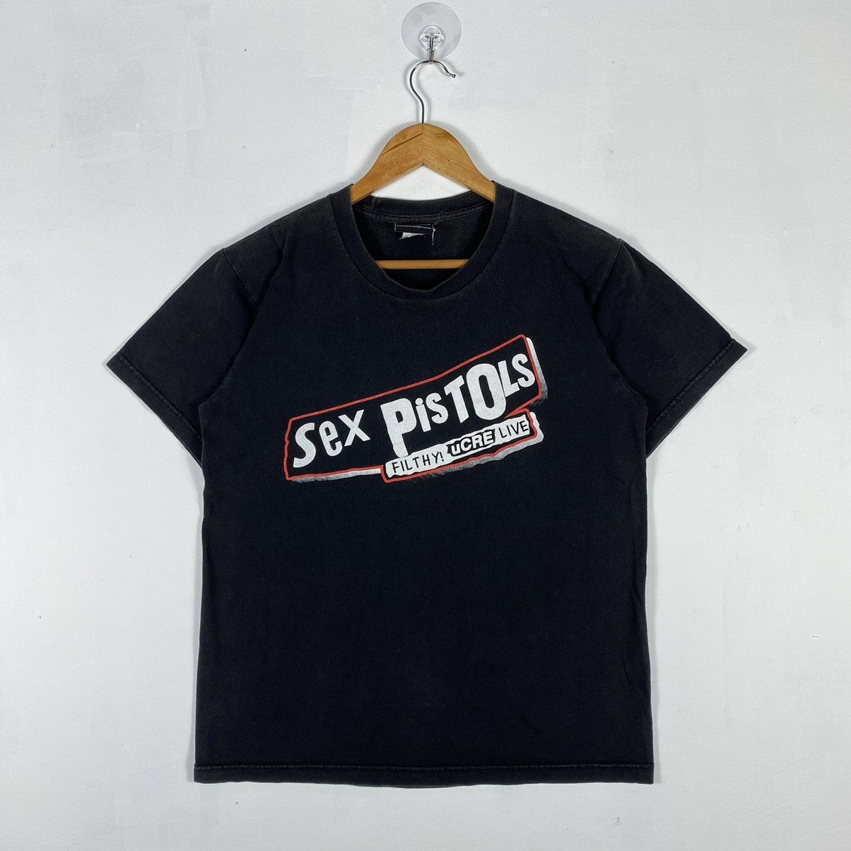 Band Tees × Vintage Vintage SEX PISTOLS Filthy Lucre Live Band Tee Size US S / EU 44-46 / 1 - 2 Thumbnail