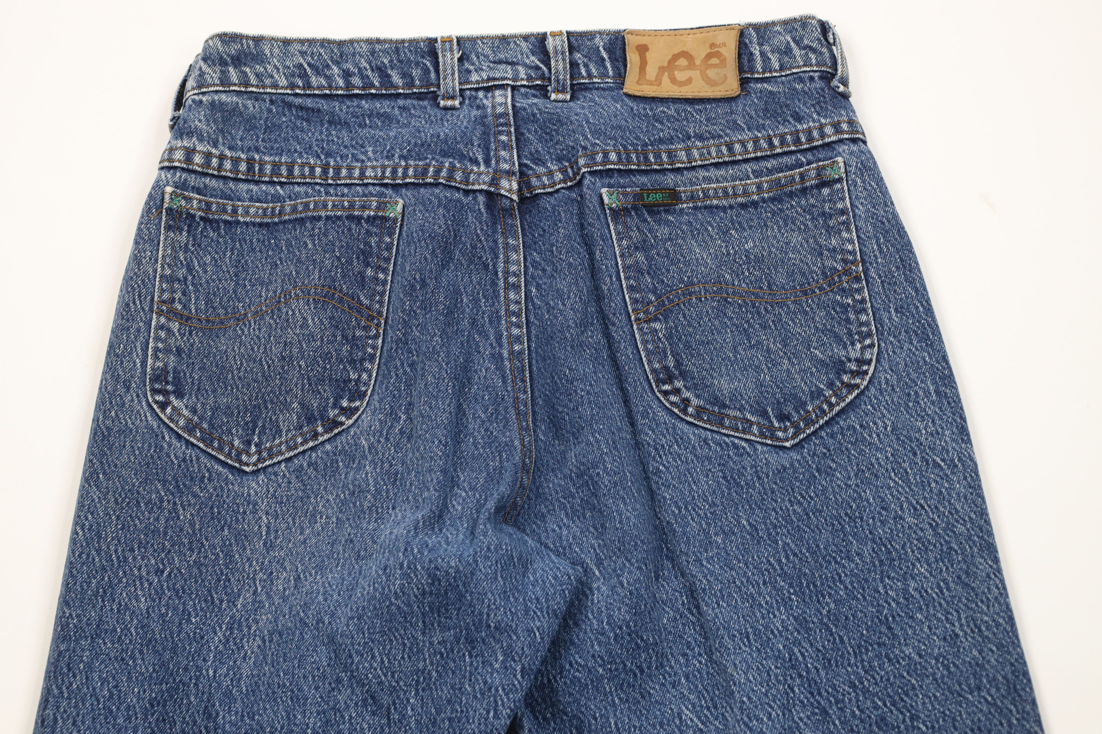Lee Vintage 90s Lee Wash Straight Leg Denim Jeans Blue USA Size US 34 / EU 50 - 11 Thumbnail
