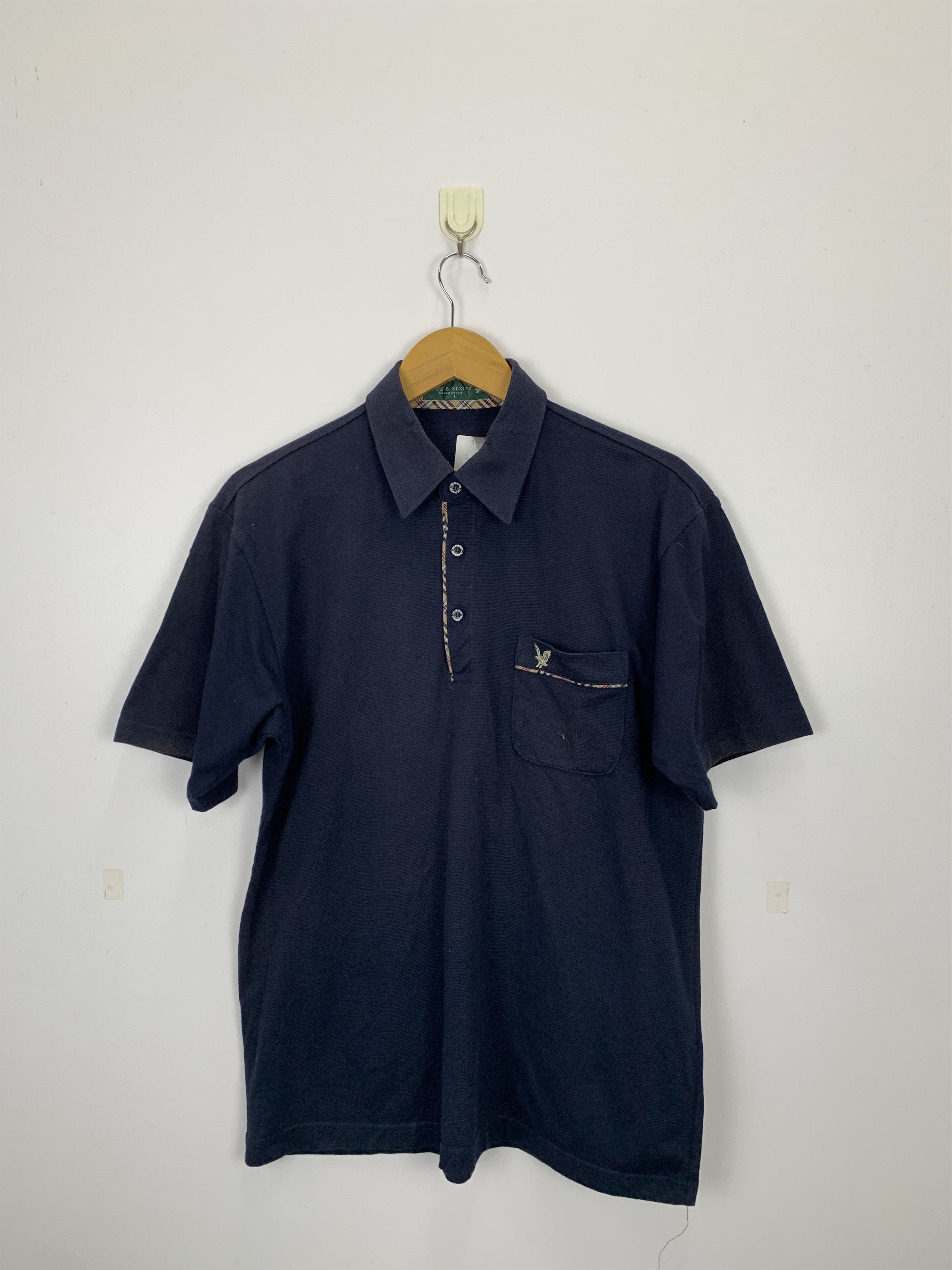 Lyle & Scott Vintage Lyle & Scott Polo t Shirt TA0208 Size US L / EU 52-54 / 3 - 1 Thumbnail