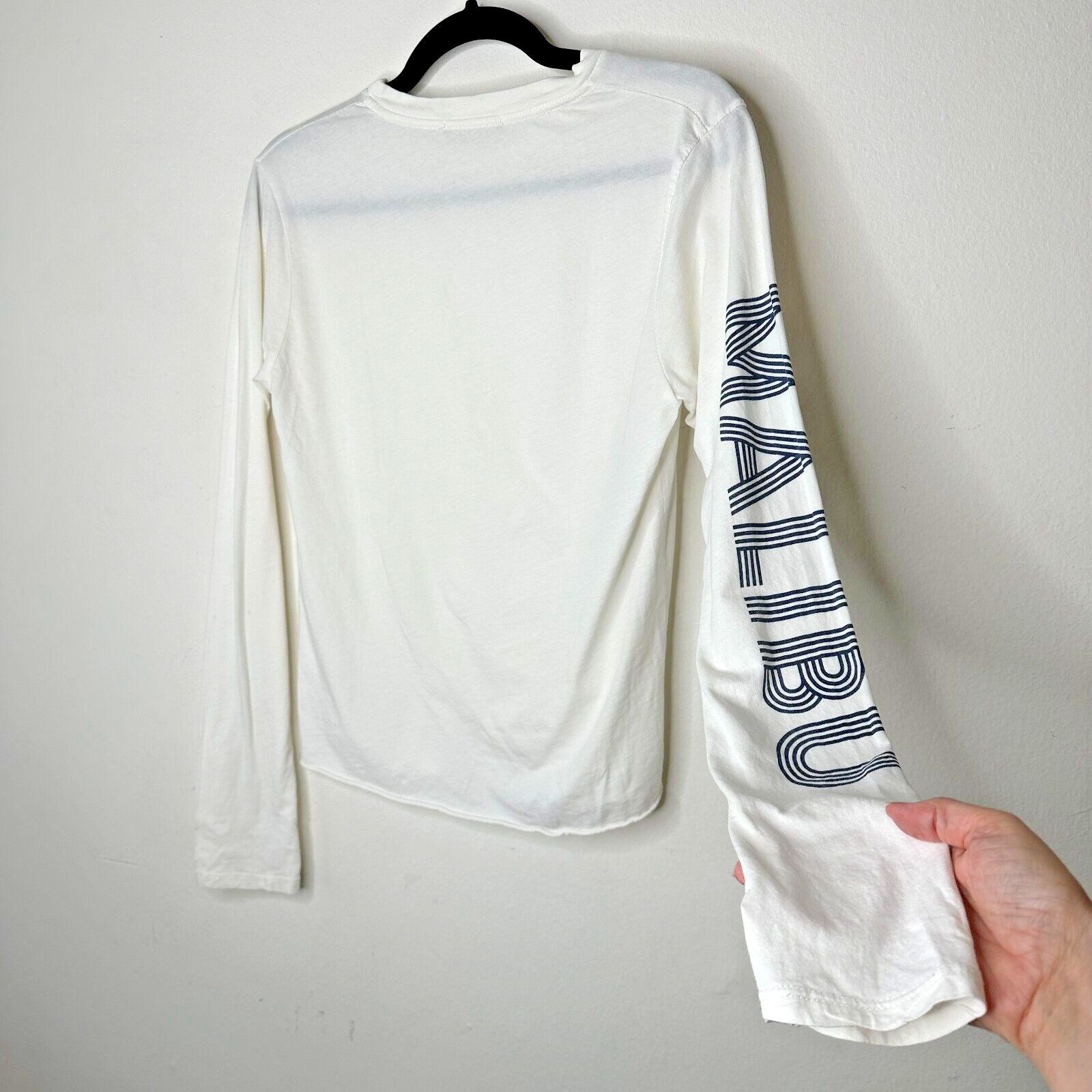 Brandy Melville Brandy Melville Malibu Graphic Crew Neck Long Sleeve Tee S Size S / US 4 / IT 40 - 9 Thumbnail