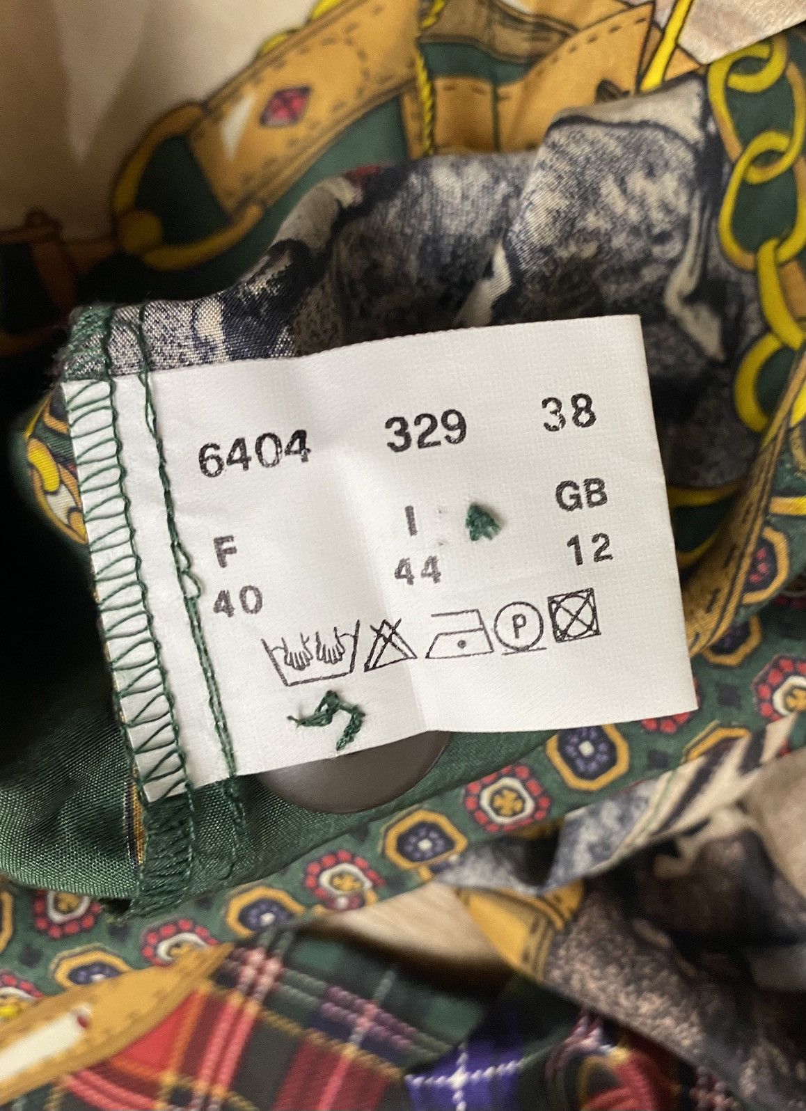 Vintage Betty Barclay Vintage Silk illustrations Shirt Hermes Style Size M / US 6-8 / IT 42-44 - 8 Thumbnail