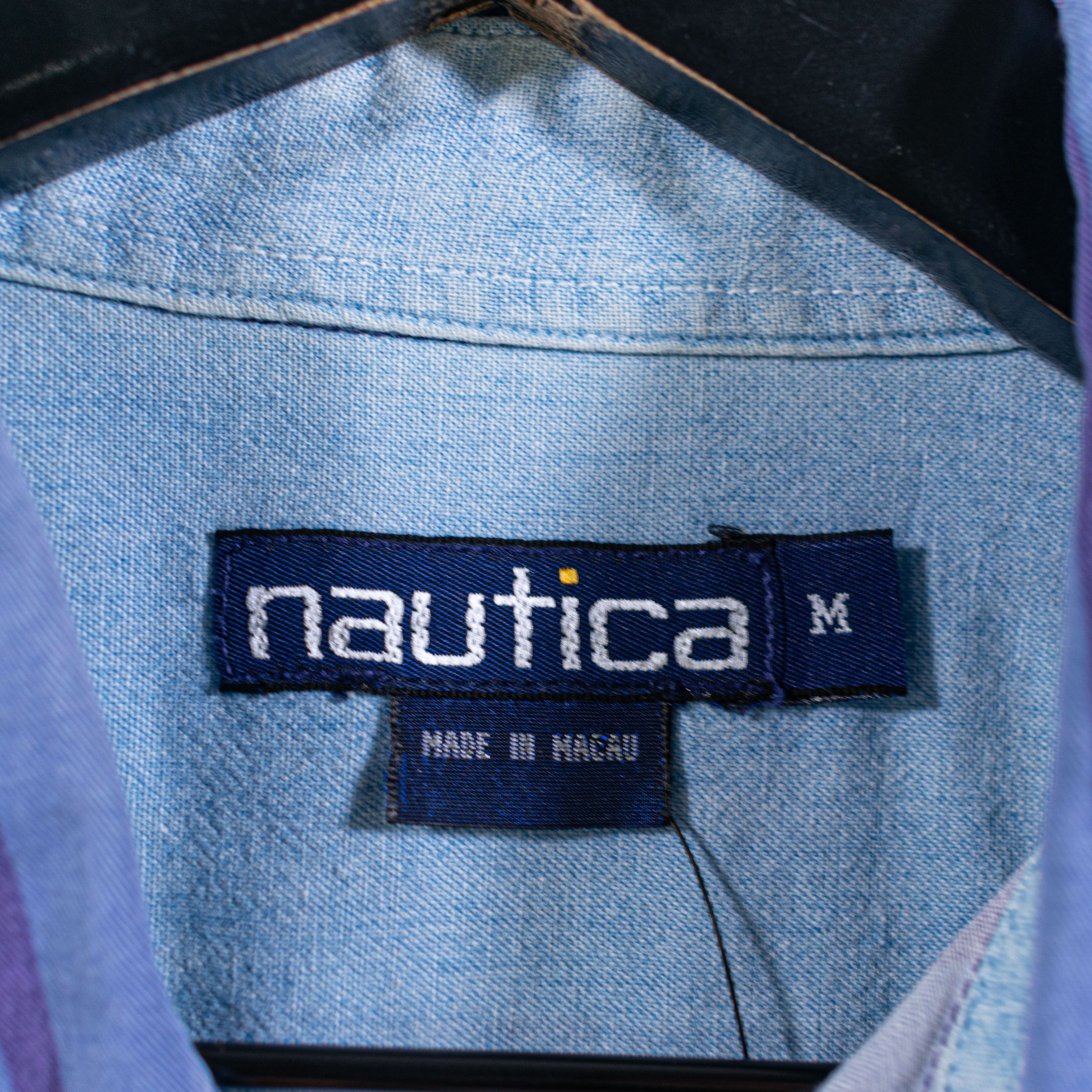 Nautica Nautica Multicolor Striped Button Down Shirt VTG Hip Hop Size US M / EU 48-50 / 2 - 6 Thumbnail
