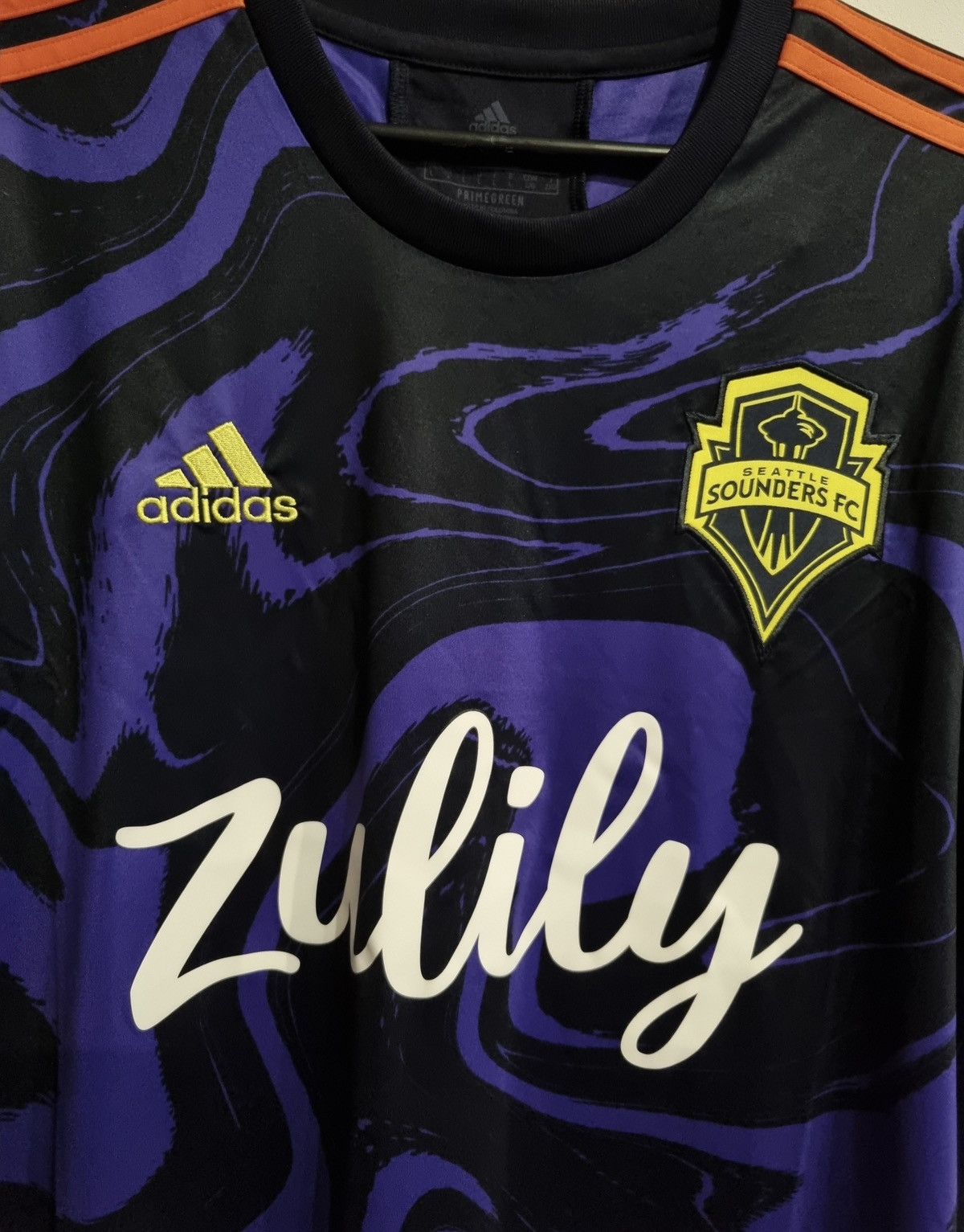 Adidas Seattle Sounders Adidas Jersey Size US L / EU 52-54 / 3 - 2 Thumbnail