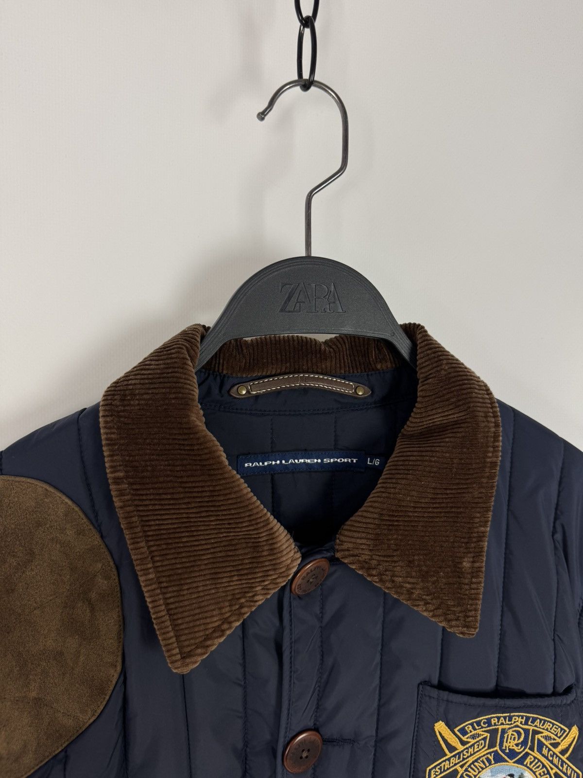 Polo Ralph Lauren Ralph Lauren Sport PRL Quilted Women’s Jacket Size L / US 10 / IT 46 - 5 Thumbnail