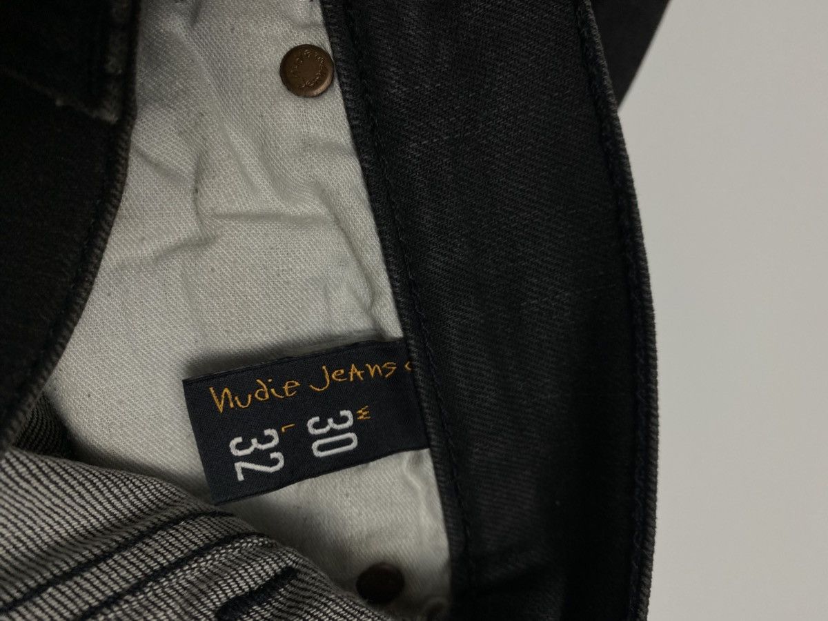 Nudie Jeans Vintage 2001 Nudie Jeans Slim Jim Dry Black Coated Size US 31 - 9 Thumbnail