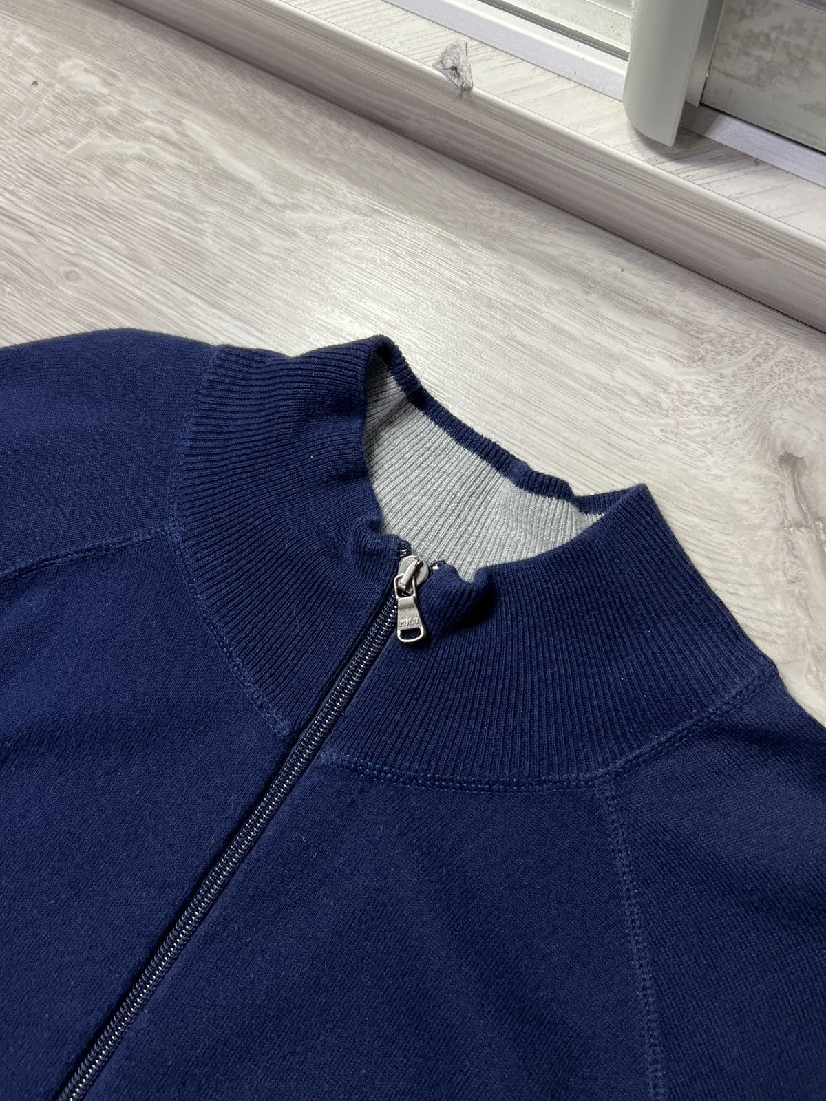 Polo Ralph Lauren Polo Ralph Lauren Full Zip Knitted Bomber Sweater Size US XXL / EU 58 / 5 - 7 Thumbnail