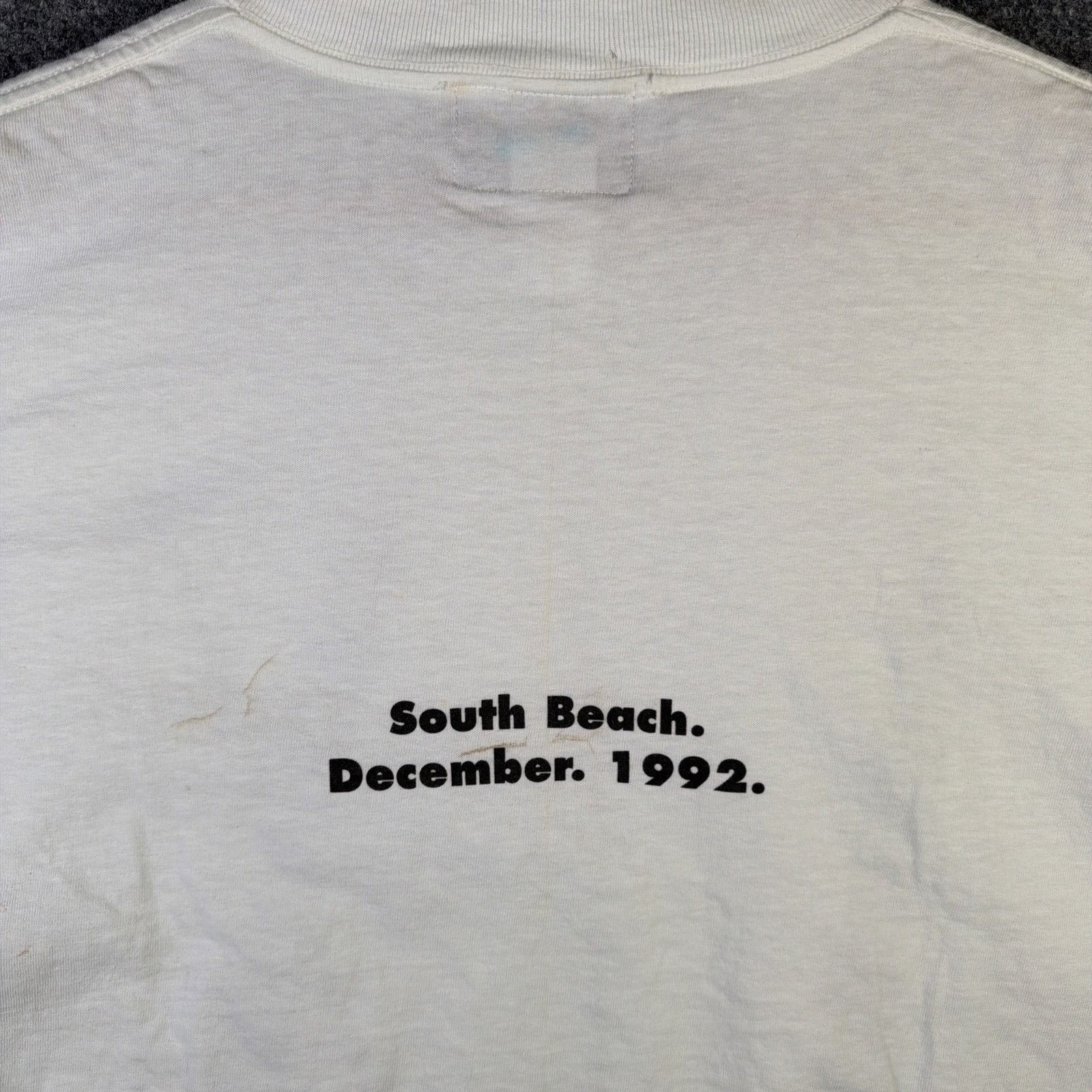 Armani Exchange Vintage Armani Exchange Shirt Mens XL White 90s Beach 1992 Size US XL / EU 56 / 4 - 6 Thumbnail
