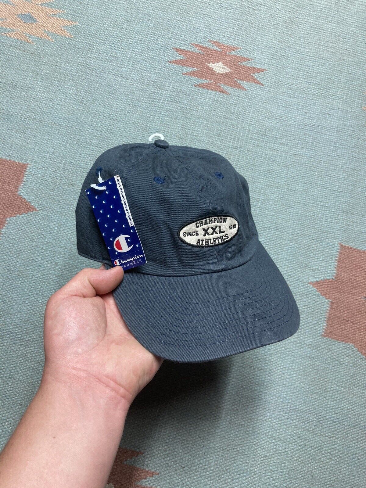 Champion × Vintage strapback hat champion athletics XXL dad hat deadstock NWT Size ONE SIZE - 1 Thumbnail
