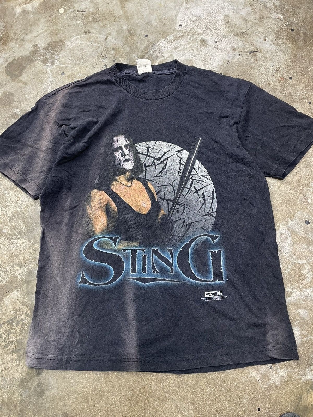 Vintage 90’s Sting Wrestling wcw nwo Tee Shirt Size US XL / EU 56 / 4 - 8 Thumbnail