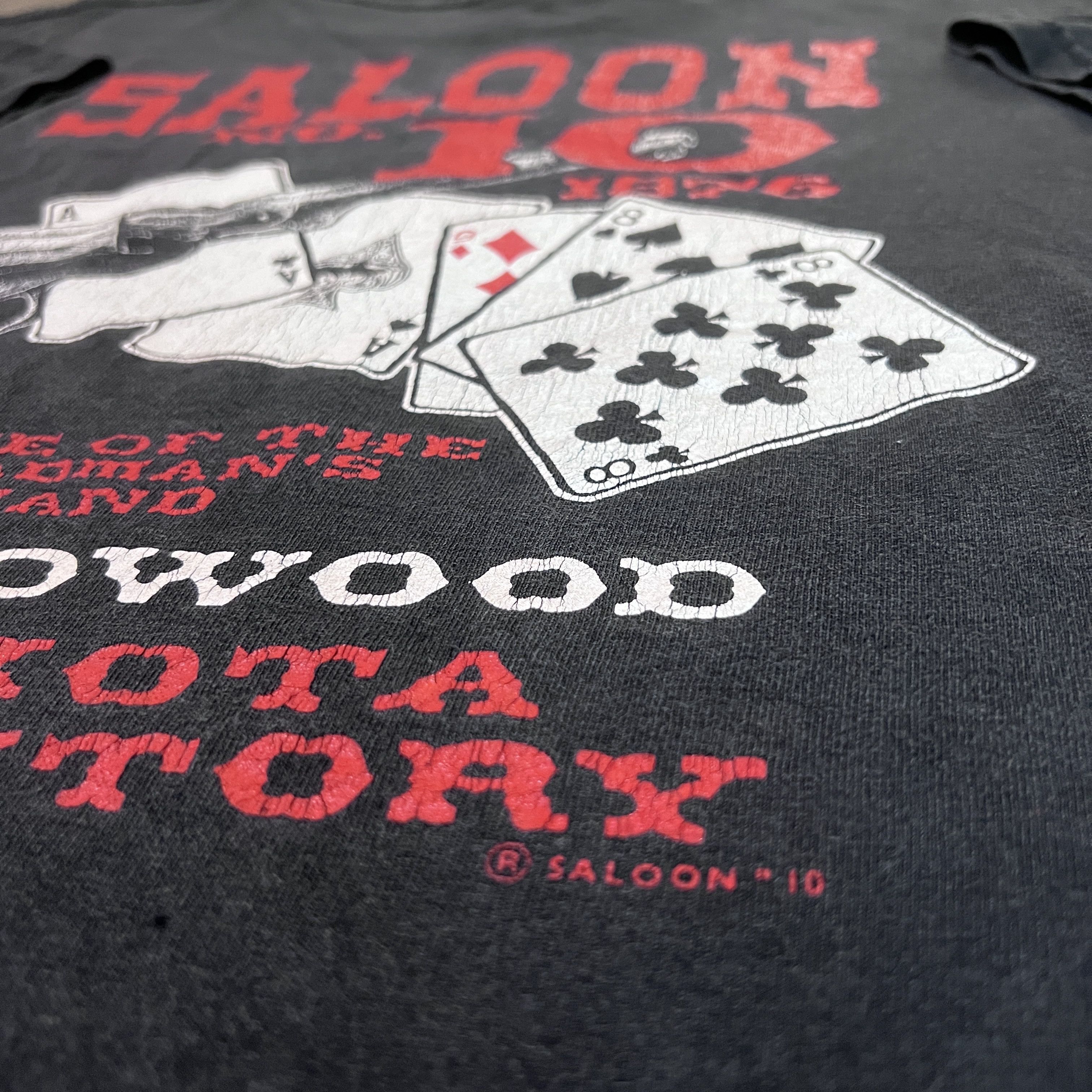 Vintage Vintage Y2K Saloon No 10 Deadwood Dakota Promo Tee Faded Gun Size US L / EU 52-54 / 3 - 3 Thumbnail