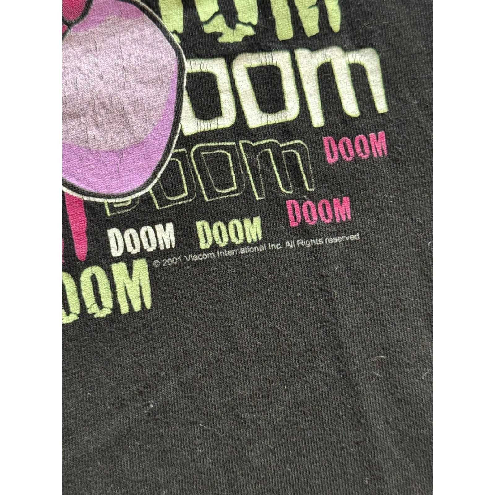 Nickelodeon VINTAGE Nickelodeon Invader Zim Doom Doom Doom T Shirt S Men Black Cotton Logo 2000s Cartoon Nol Ever All Sport Crew Neck T-Shirt Size US S / EU 44-46 / 1 - 3 Thumbnail
