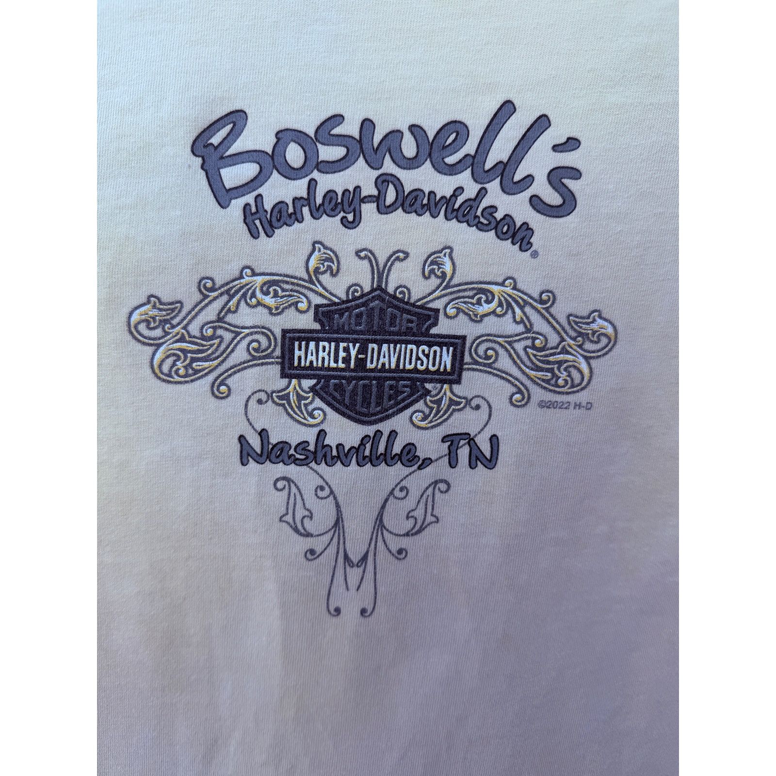 Harley Davidson Harley-Davidson Freedom Cycles V-Neck T Shirt Medium Size M / US 6-8 / IT 42-44 - 5 Thumbnail