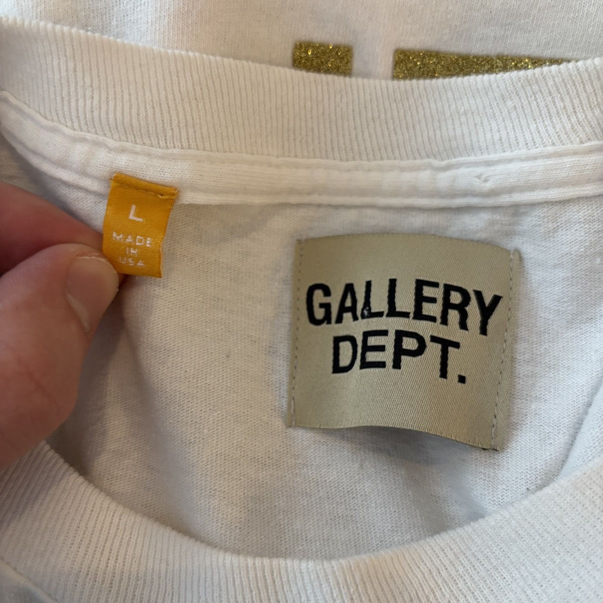 Gallery Dept. Gallery Dept Puzzle Heart Long Sleeve Tee Size Large Size US L / EU 52-54 / 3 - 3 Thumbnail