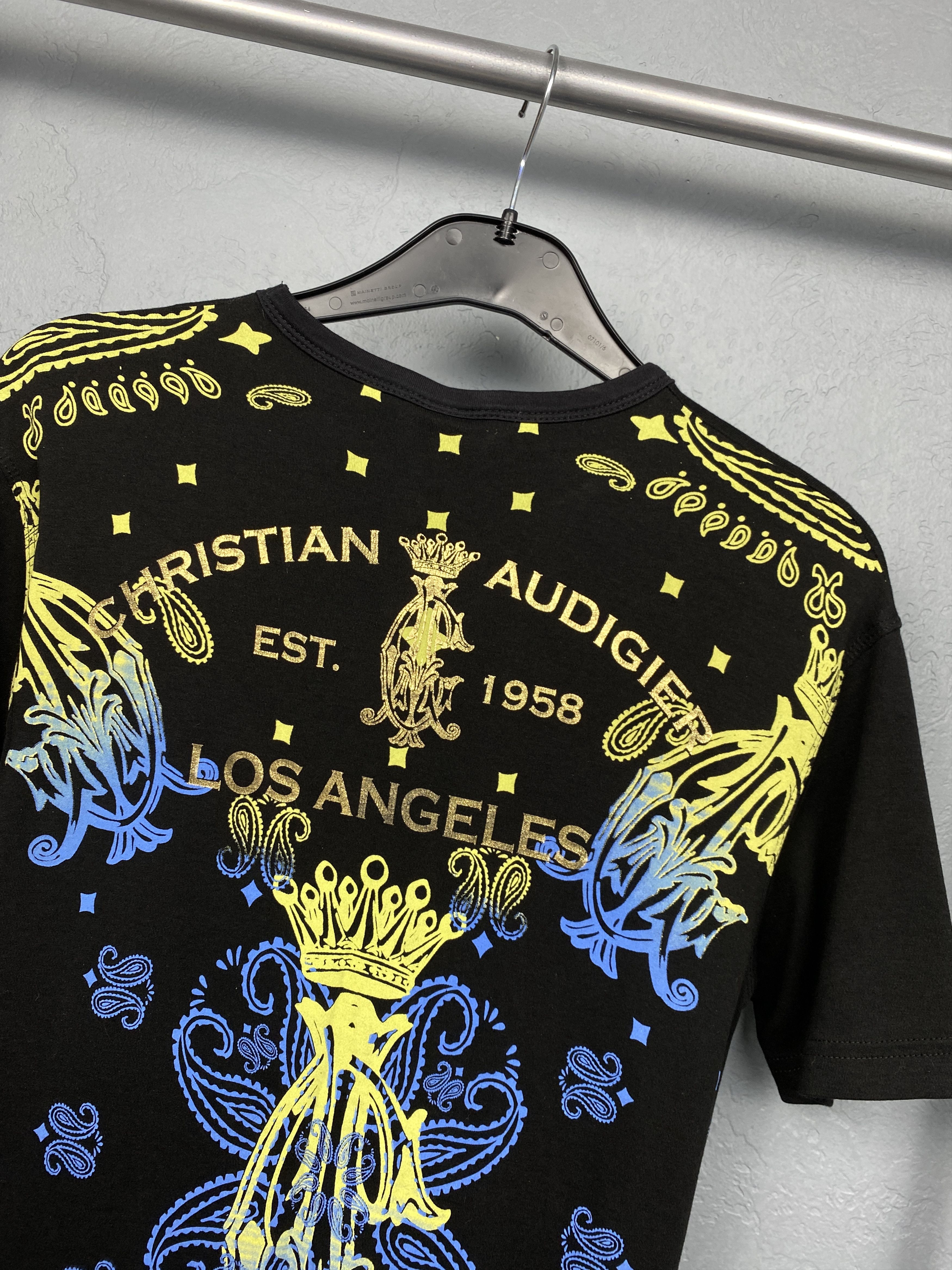 Christian Audigier × Ed Hardy × Vintage Ed Hardy by Christian Audigier Vintage Mens Grafic T-Shirt Size US S / EU 44-46 / 1 - 9 Thumbnail