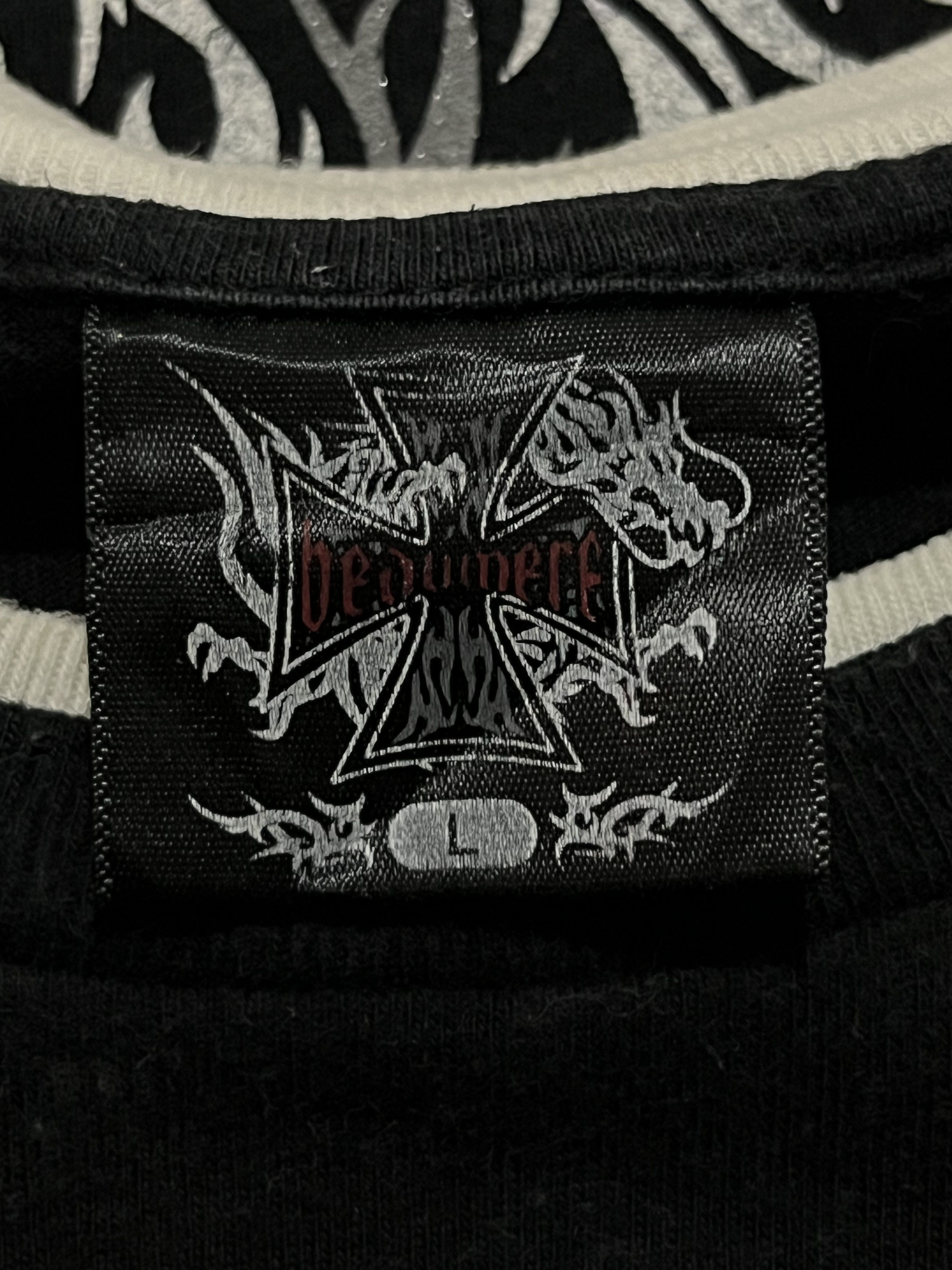 Le Grande Bleu (L.G.B.) Beaumere Japanese Brand Poem Skull T-Shirt Size US M / EU 48-50 / 2 - 7 Thumbnail