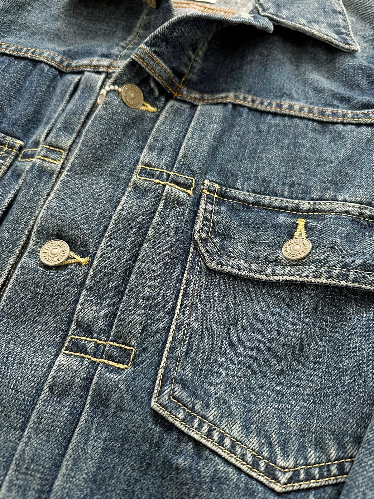 Visvim Sz2 16SS SS 101 Damaged Indigo Jacket Size US M / EU 48-50 / 2 - 4 Thumbnail