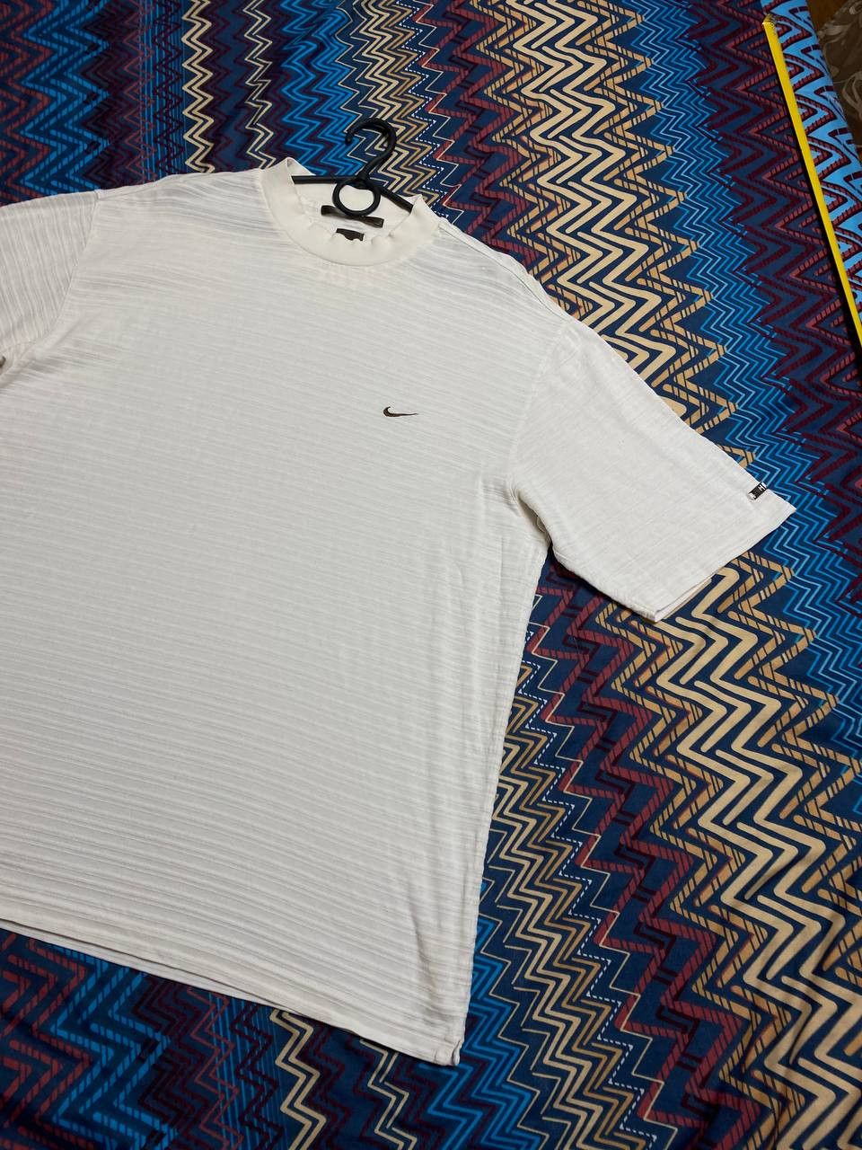 Nike × Vintage Rare Vintage T-Shirt Nike Logo Small Swoosh. Size US XL / EU 56 / 4 - 7 Thumbnail