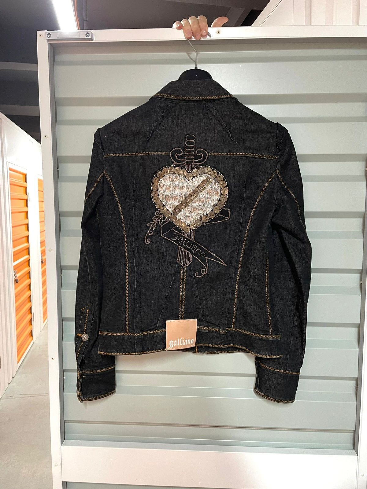 John Galliano Gazette Archive Denim Jacket | Grailed