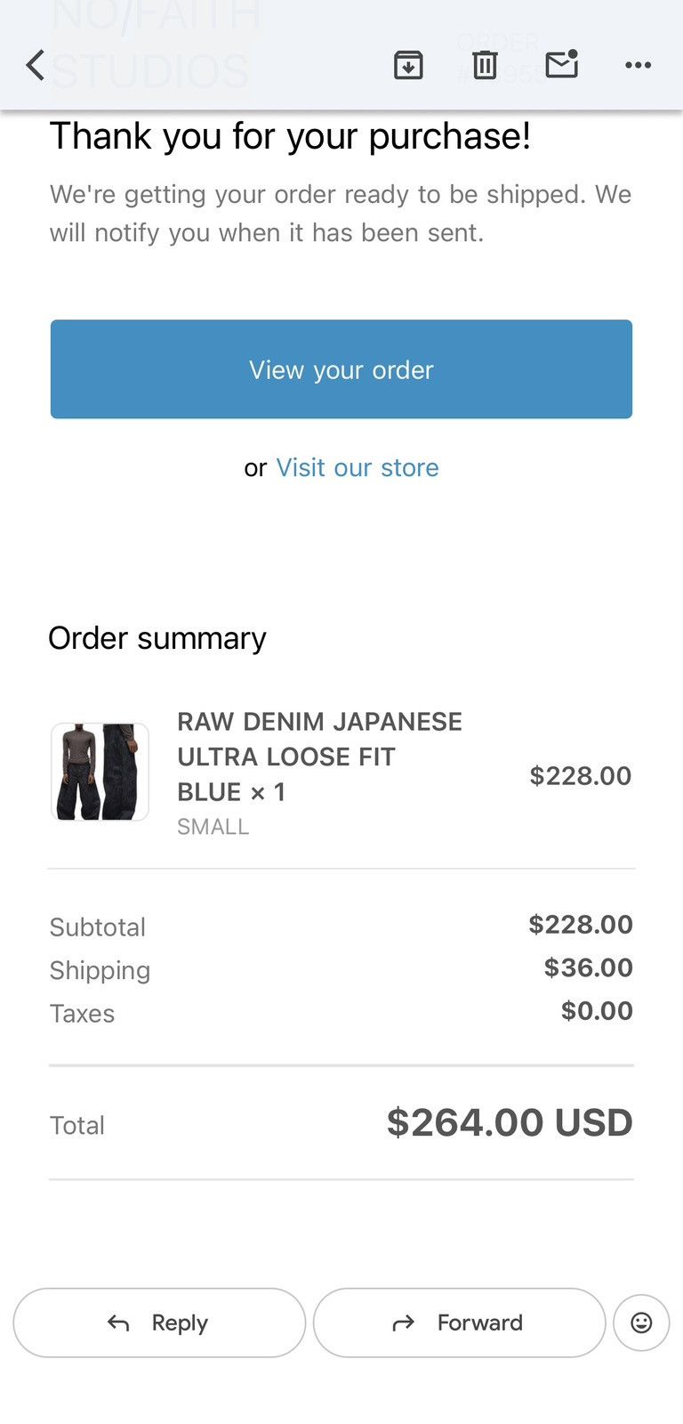 No Faith Studios No faith studios selvage denim Size US 30 / EU 46 - 6 Thumbnail