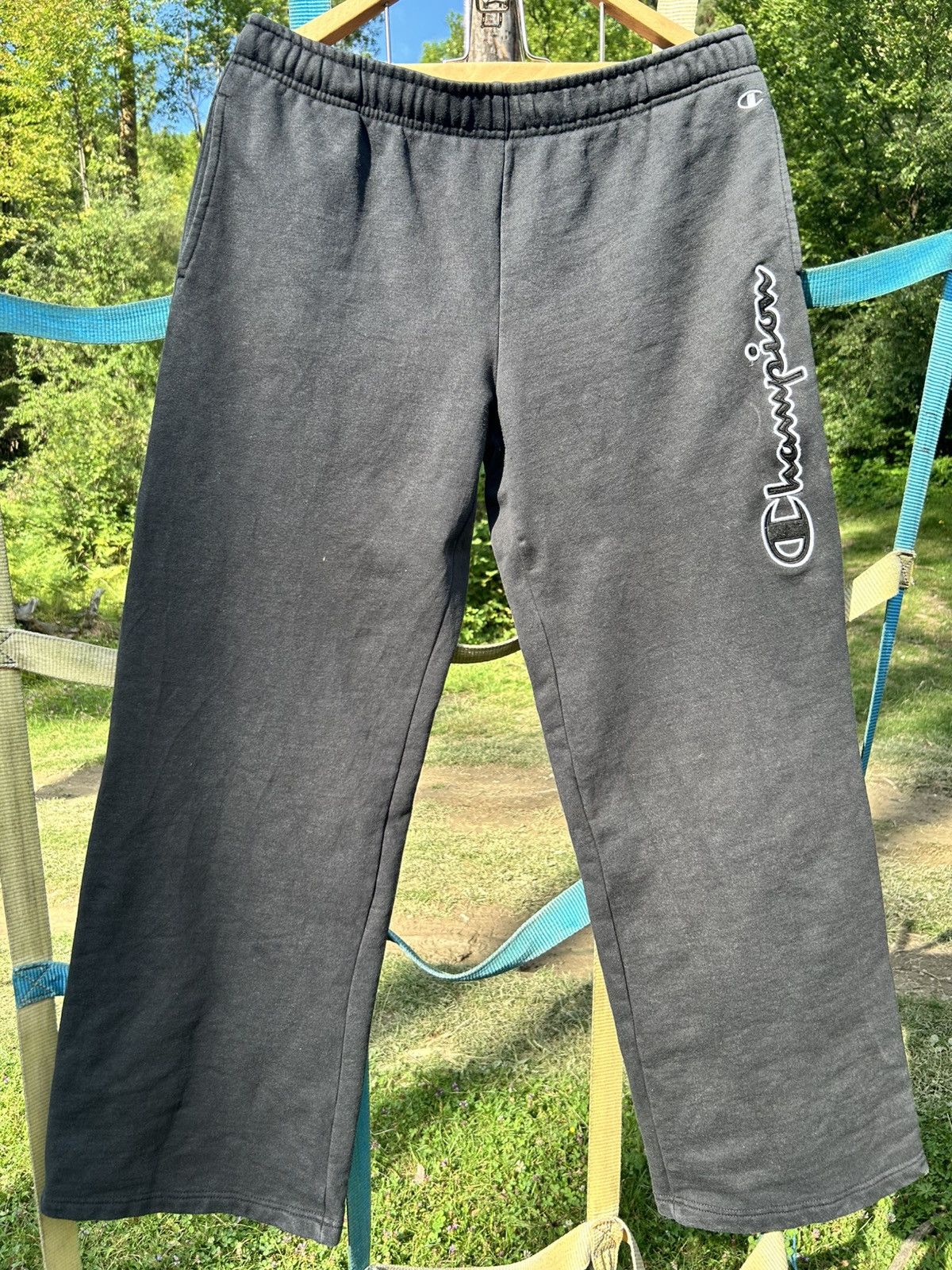 Champion Vintage Champion Sweatpants Joggers Embroidery Size L Women Size 34" / US 12 / IT 48 - 5 Thumbnail
