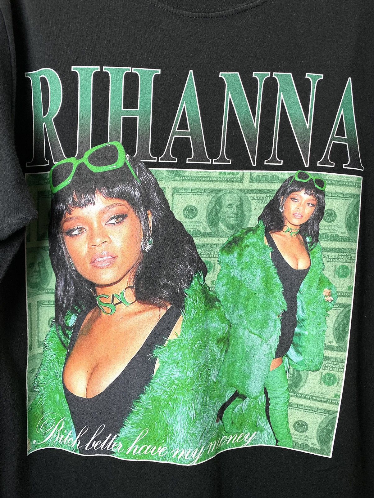Band Tees Vintage Rihanna Band T Shirt Size US M / EU 48-50 / 2 - 2 Thumbnail