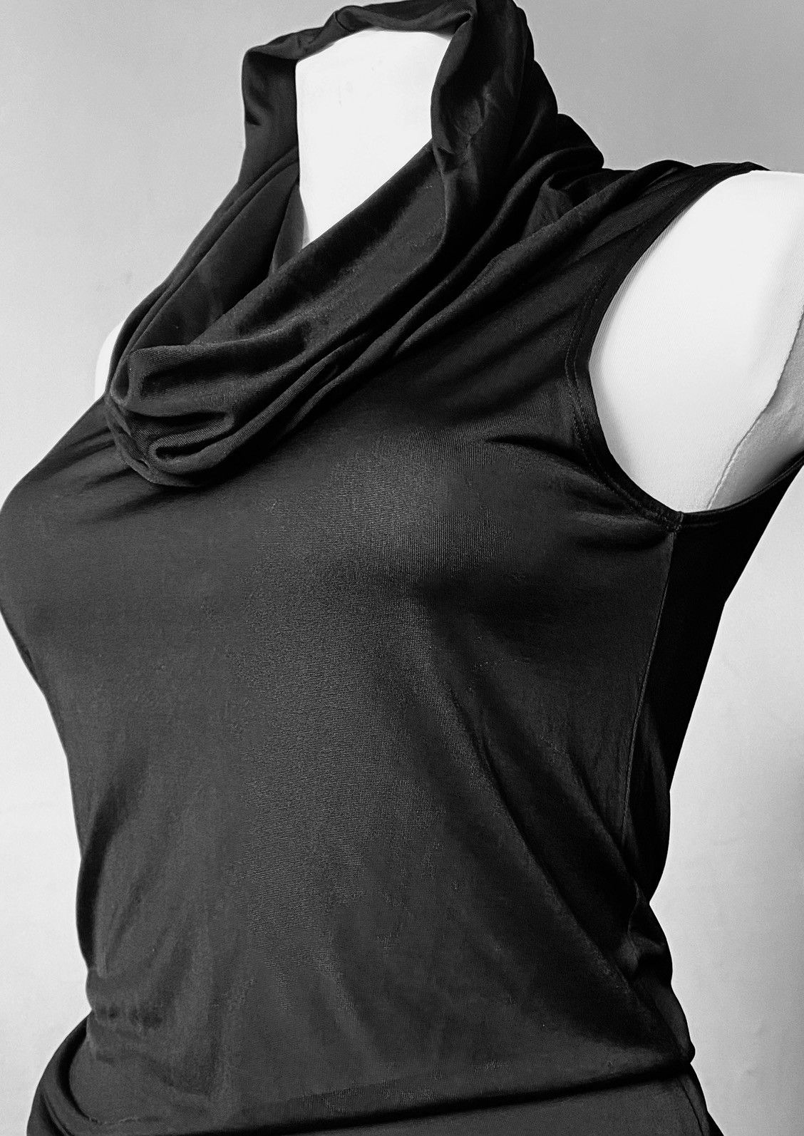 Gucci Tom Ford for Gucci design draped blouse with hood Size S / US 4 / IT 40 - 6 Thumbnail