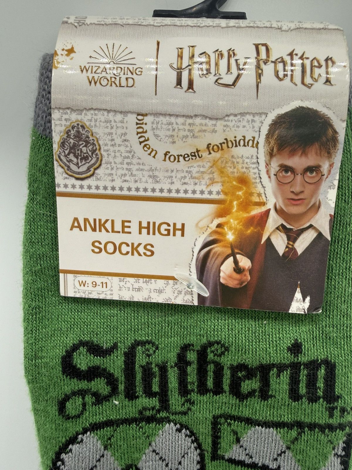Other Harry Potter Slytherin 07 Ankle High Socks Green Woman 9-11 Size ONE SIZE - 2 Thumbnail