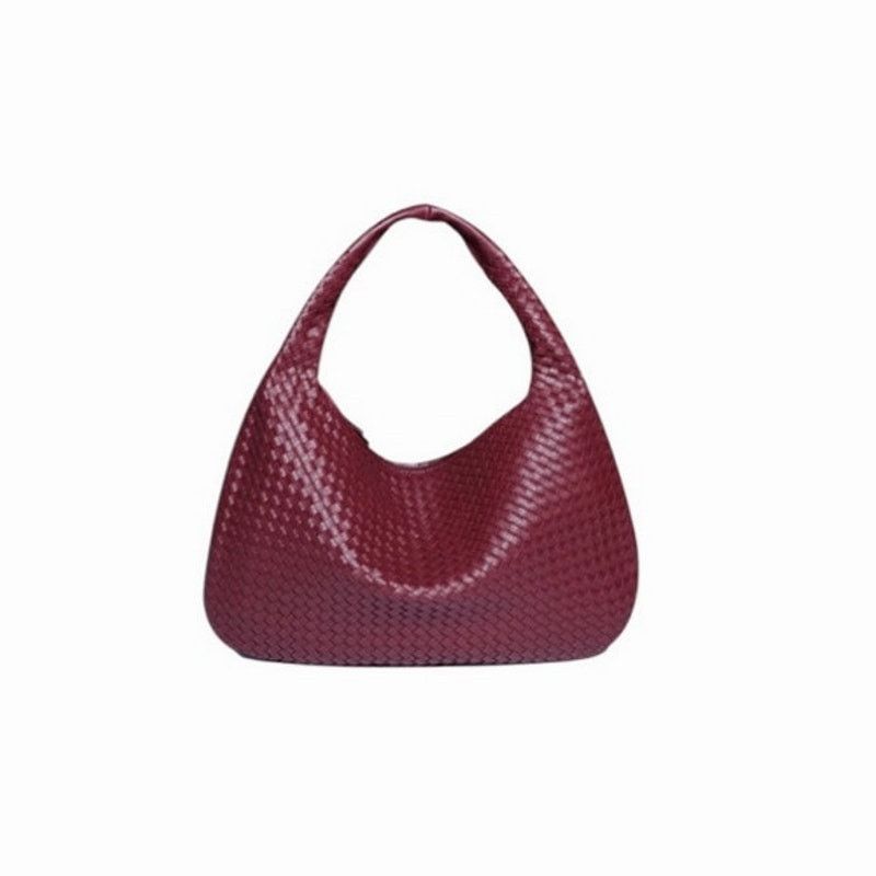 Commense Women's Red Unpredictable Love Braided Shoulder Bag