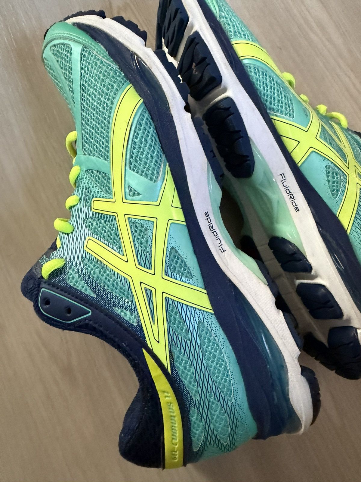 Asics Asics Womens Gel Cumulus 17 T5D8N Teal Running Shoes Sz 10 Size US 10 / EU 43 - 4 Thumbnail