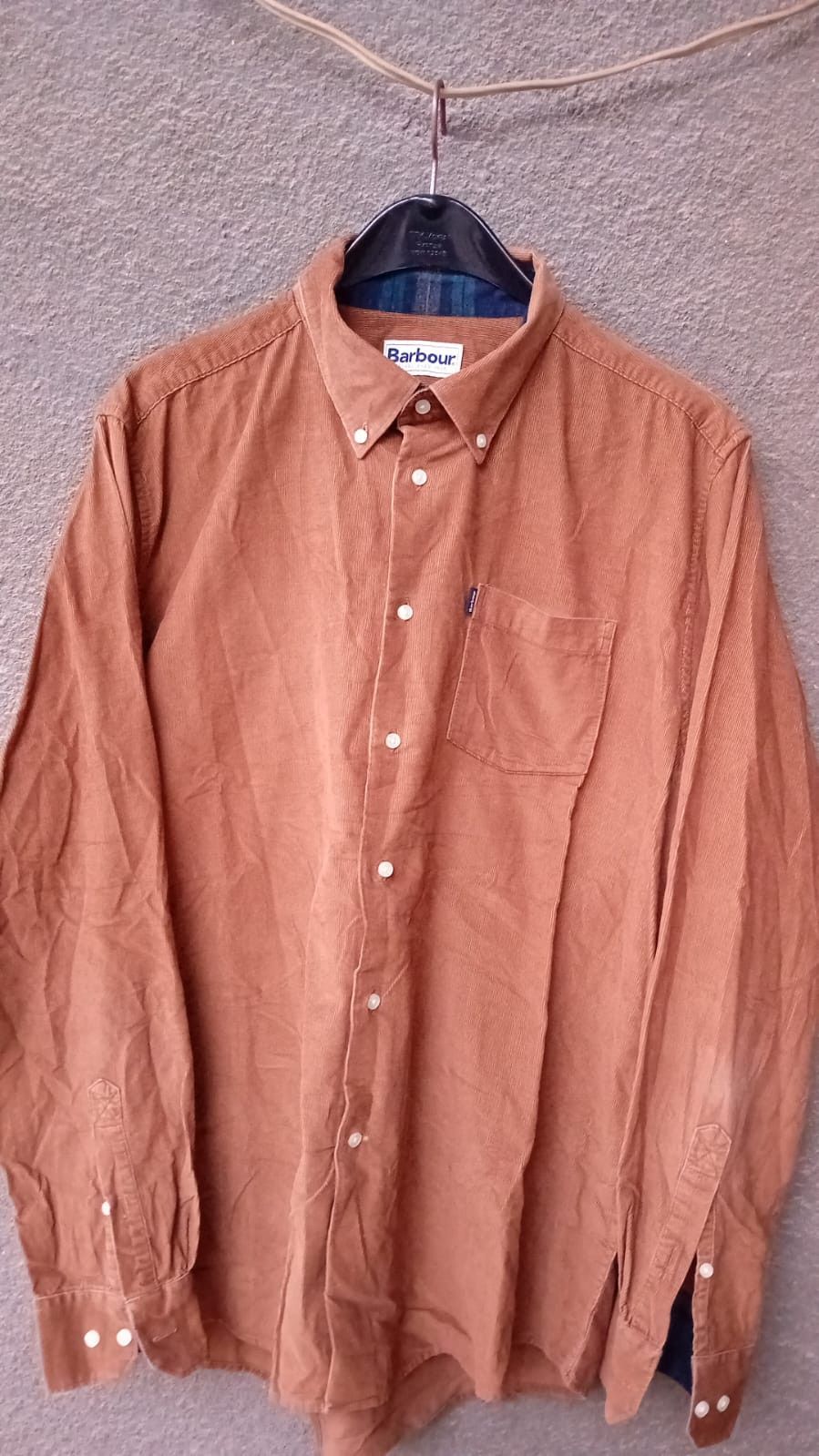 Barbour Barbour Stapleton Morris Cord shirt Corduroy Tailored Fit XL Size US XL / EU 56 / 4 - 1 Thumbnail