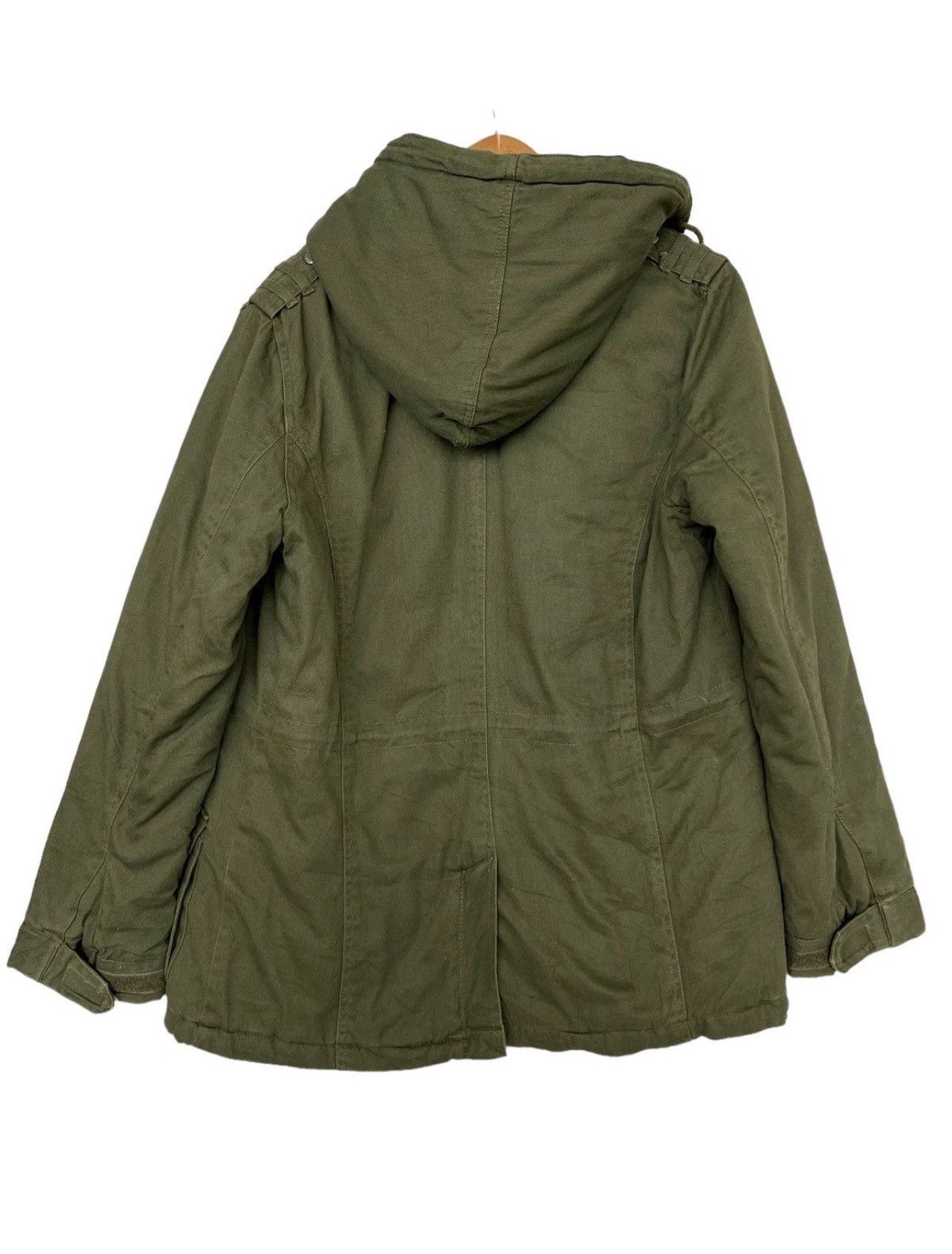 In The Attic In The Attic Japan Multipocket Green Army Parka Jacket Size US S / EU 44-46 / 1 - 2 Thumbnail