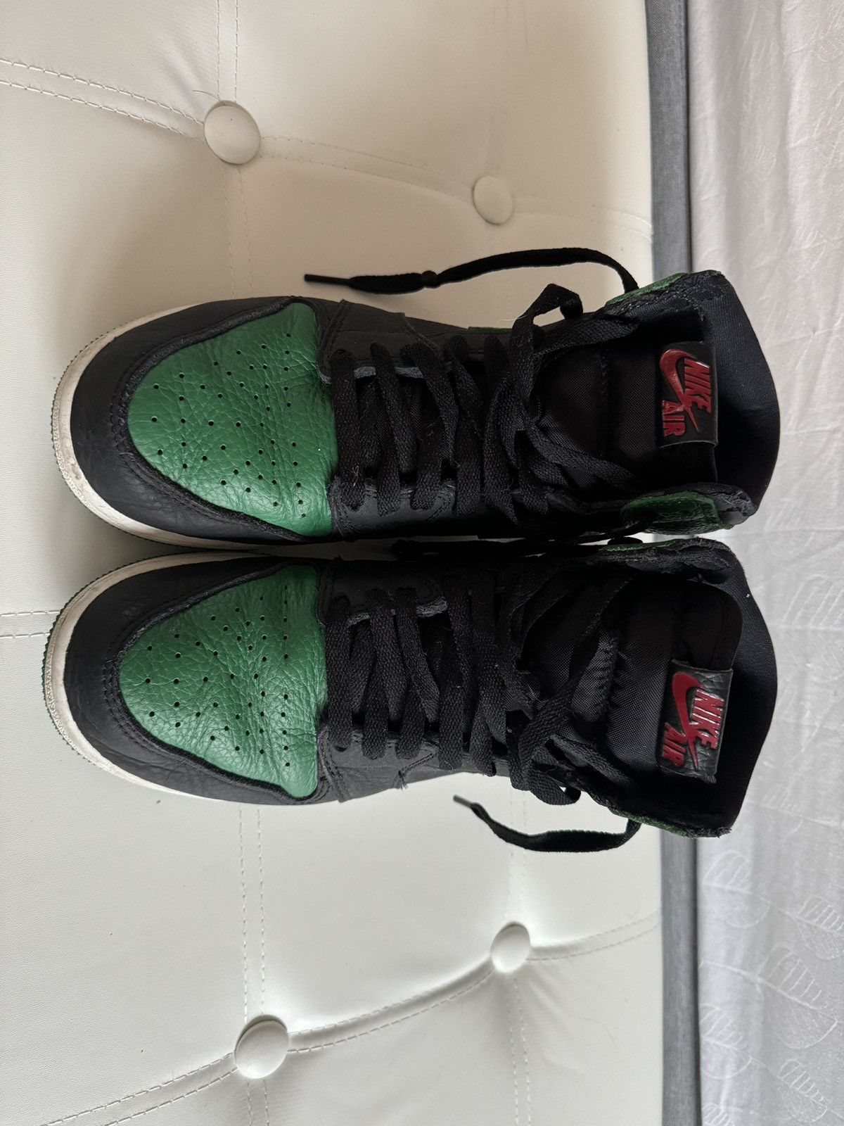 Jordan Brand × Nike Jordan 1 Pine Greens Size US 7 / IT 37 - 1 Thumbnail