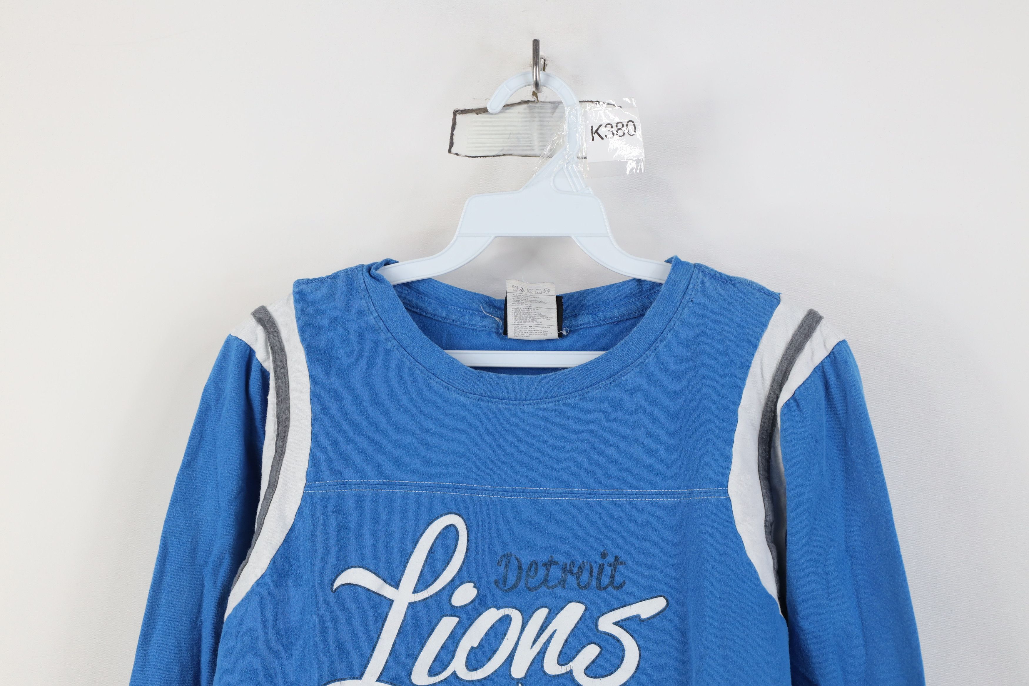Vintage Vintage Y2K Detroit Lions Football Long Sleeve T-Shirt Size L / US 10 / IT 46 - 2 Thumbnail
