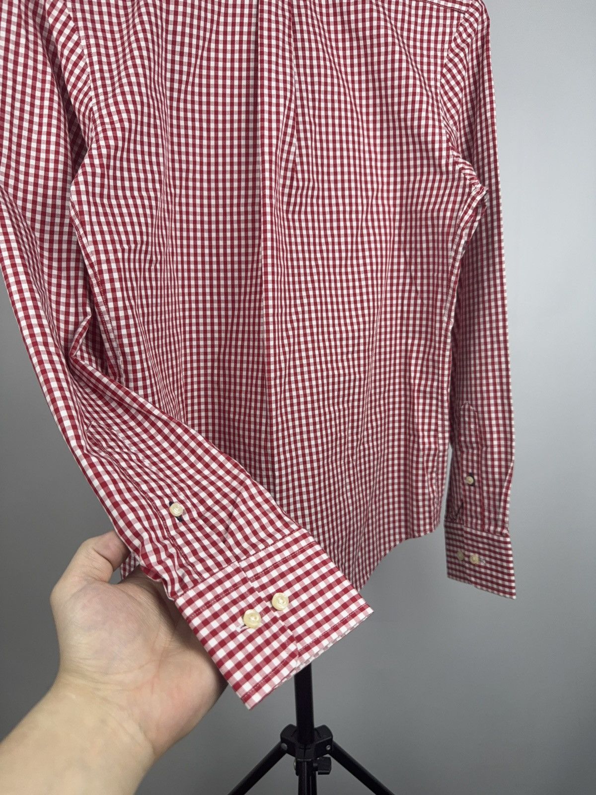 Hackett Luxury Hackett London Red Gingham Check Shirt XS / 14-15Y Size US XS / EU 42 / 0 - 10 Thumbnail