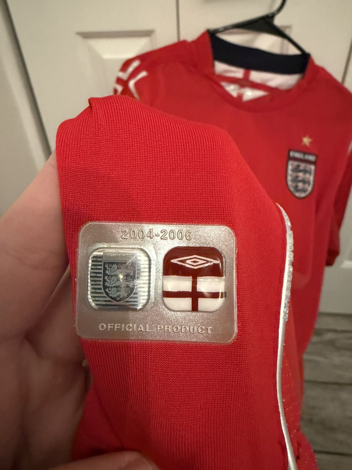 Umbro Vintage England Umbro Jersey Size US L / EU 52-54 / 3 - 5 Thumbnail
