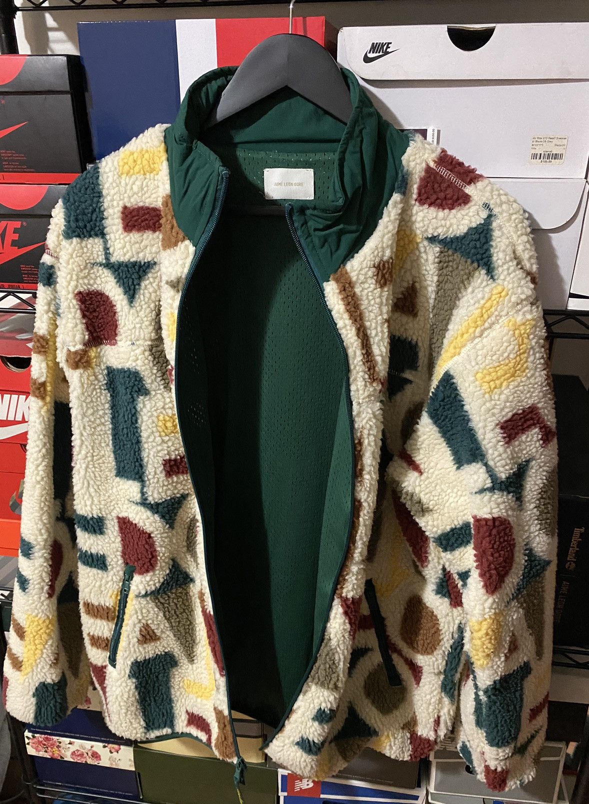 Aime Leon Dore Aime Leon Dore Blown Print Fleece Jacket Size US L / EU 52-54 / 3 - 5 Thumbnail