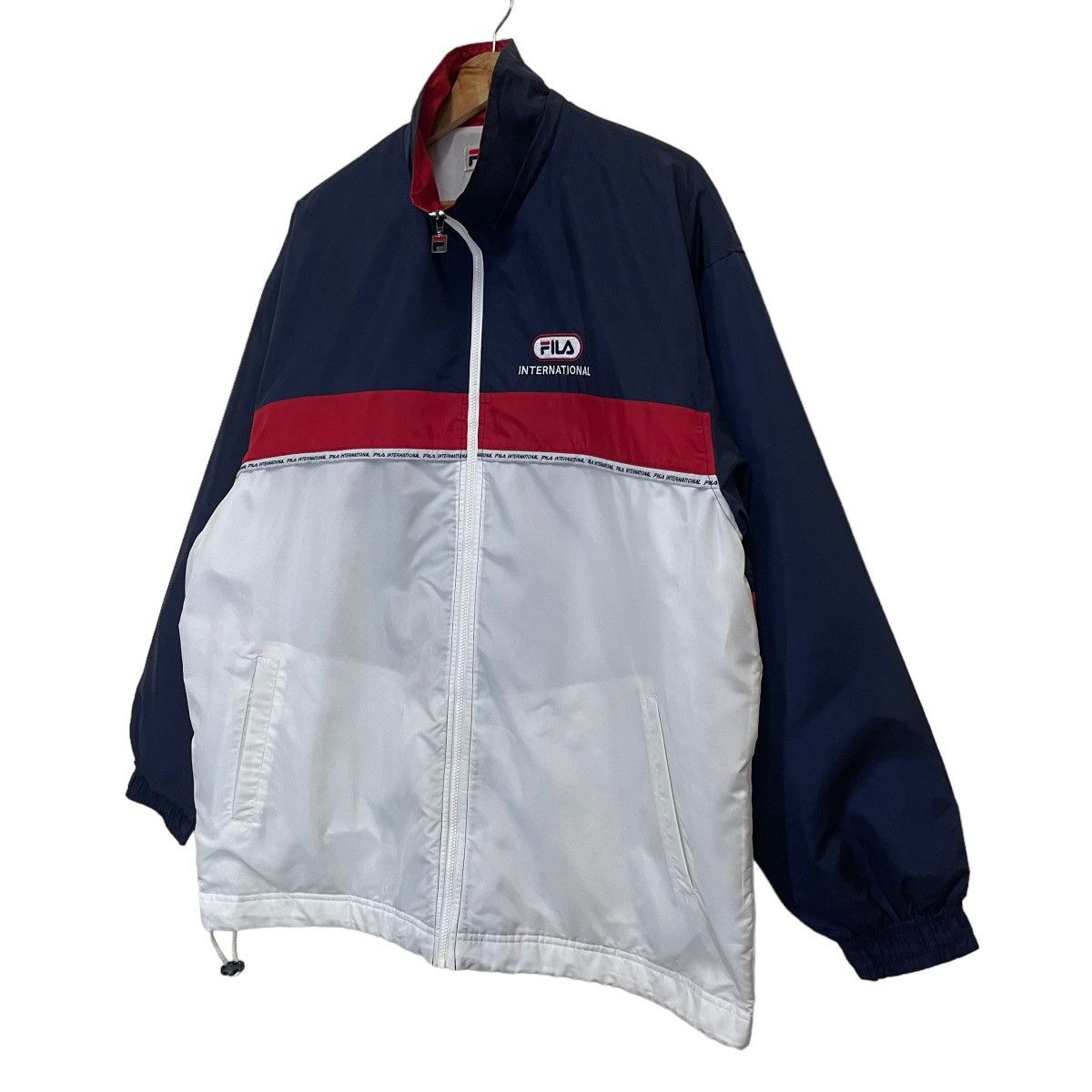 Fila Vintage Fila Small Logo Fullzip Light Jacket Size US XL / EU 56 / 4 - 3 Thumbnail