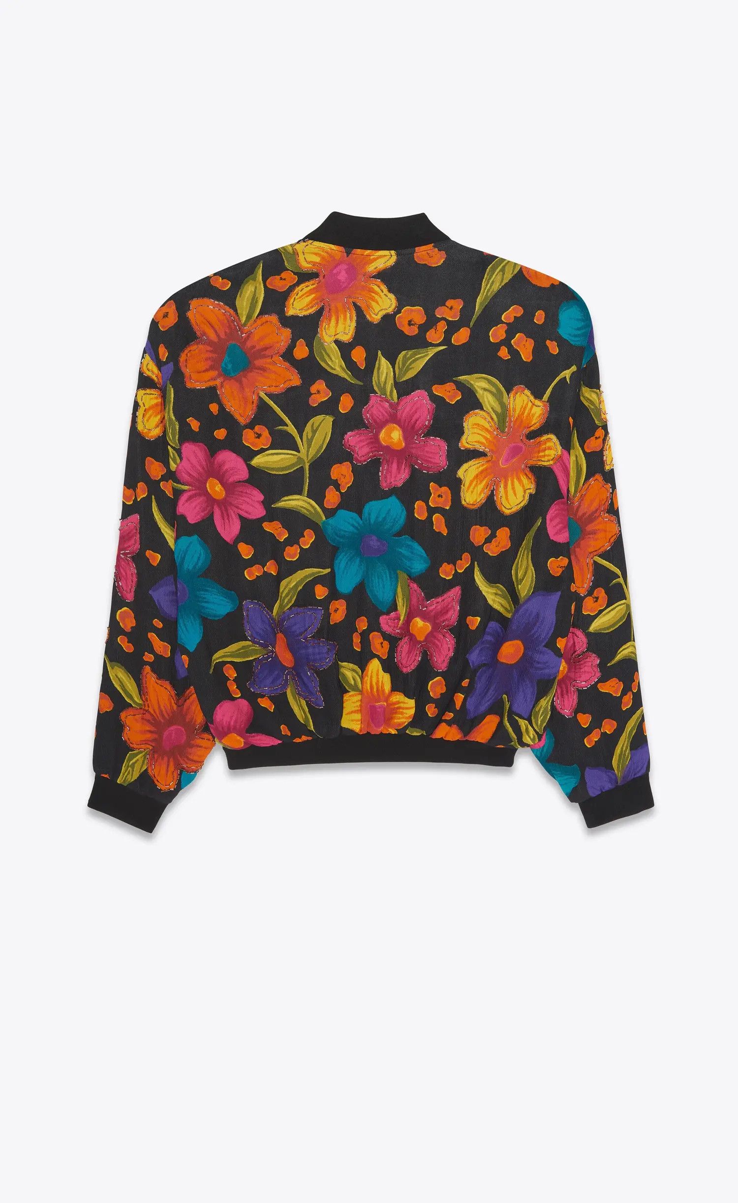 Saint Laurent Paris o1bcso1str0924 Teddy Jacket in Multicolor Size US L / EU 52-54 / 3 - 2 Thumbnail