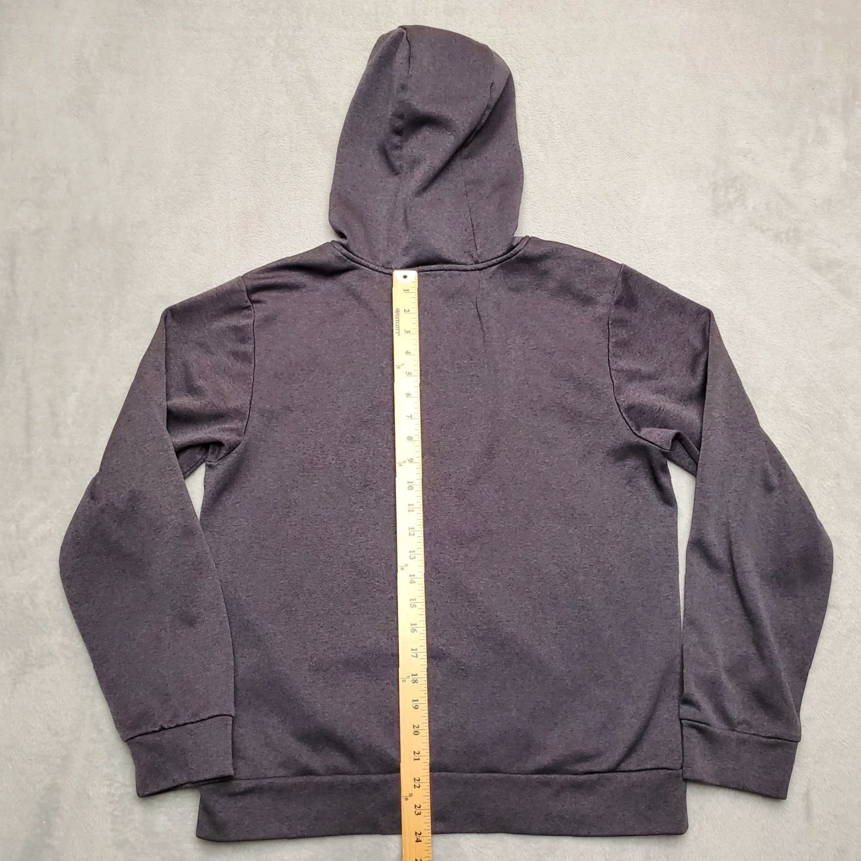 The North Face VINTAGE The North Face Hoodie Mens M Charcoal Logo Front Hooded Pullover Sweatshirt Size US M / EU 48-50 / 2 - 7 Thumbnail