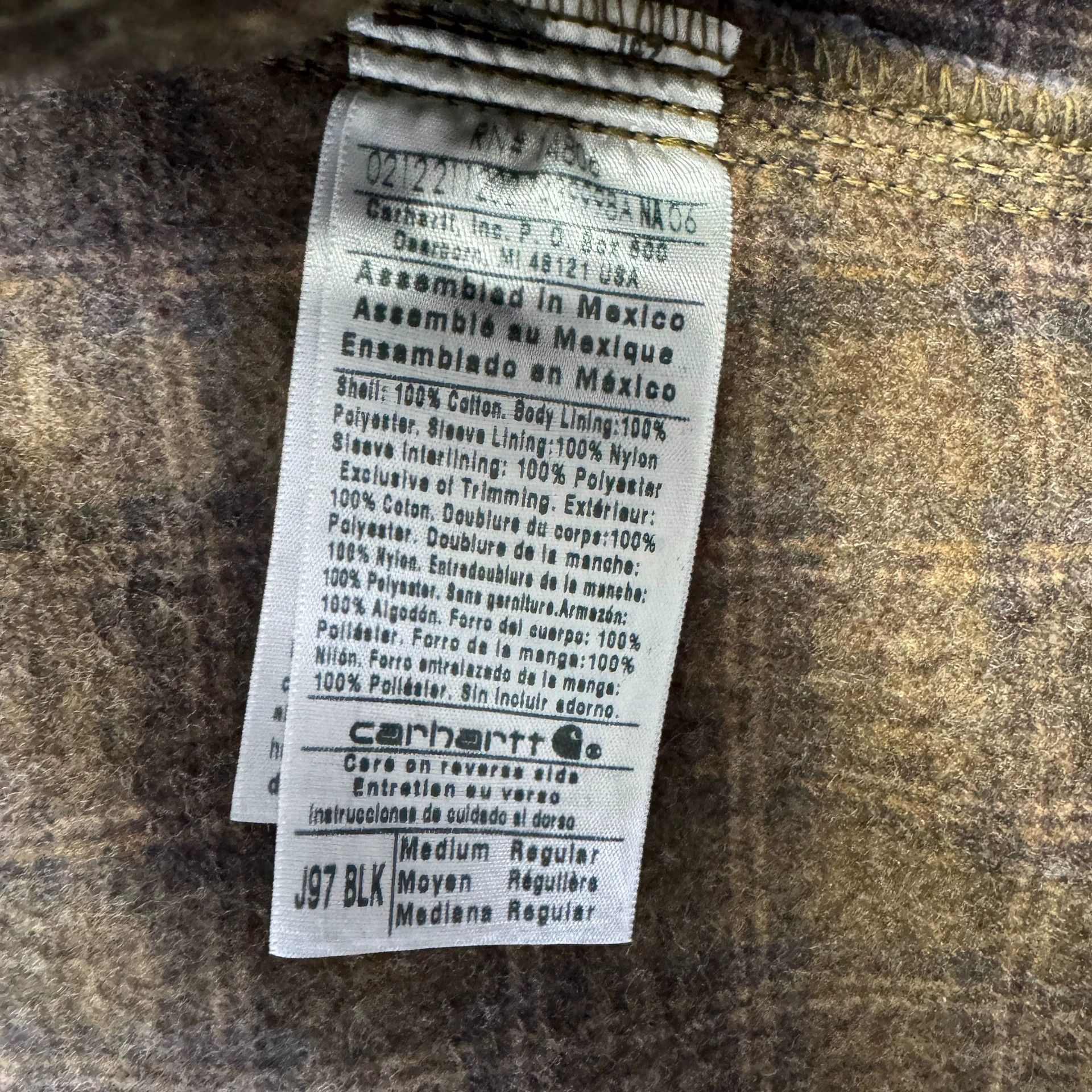 Vintage Vintage Carhartt Size M Carhartt Mainline Detroit Jacket Size US M / EU 48-50 / 2 - 9 Thumbnail
