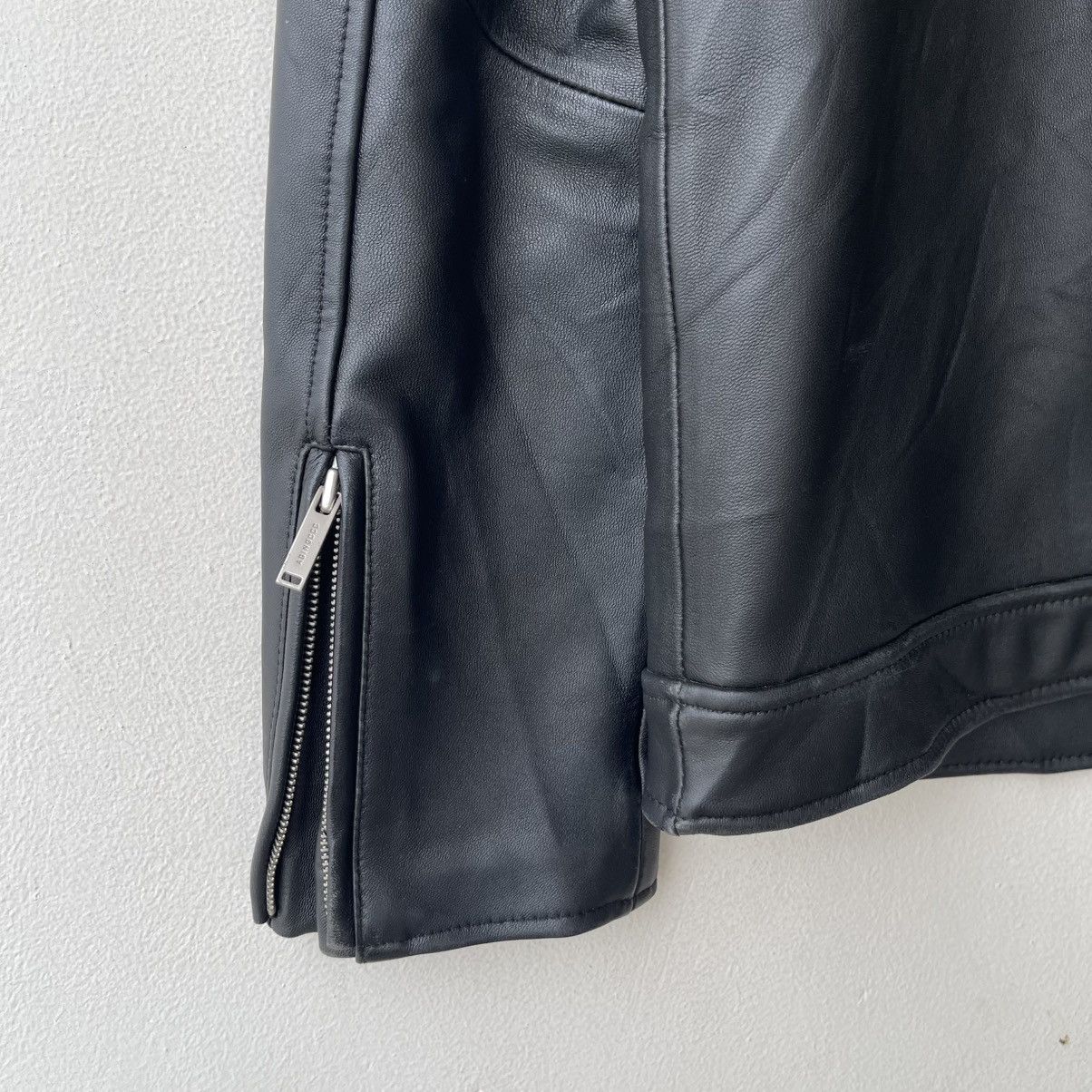 14th Addiction Archive AGINGCCC Lambskin Leather Single Rider Jacket Size US L / EU 52-54 / 3 - 9 Thumbnail