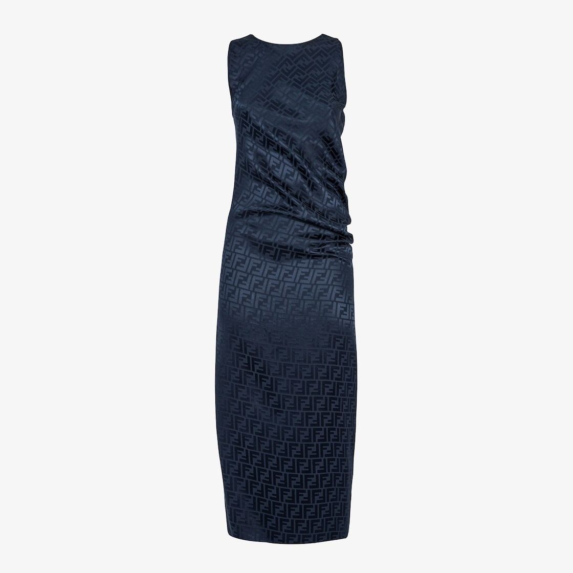 Fendi o1s1wg110825 Dress in Black Size L / US 10 / IT 46 - 1 Thumbnail