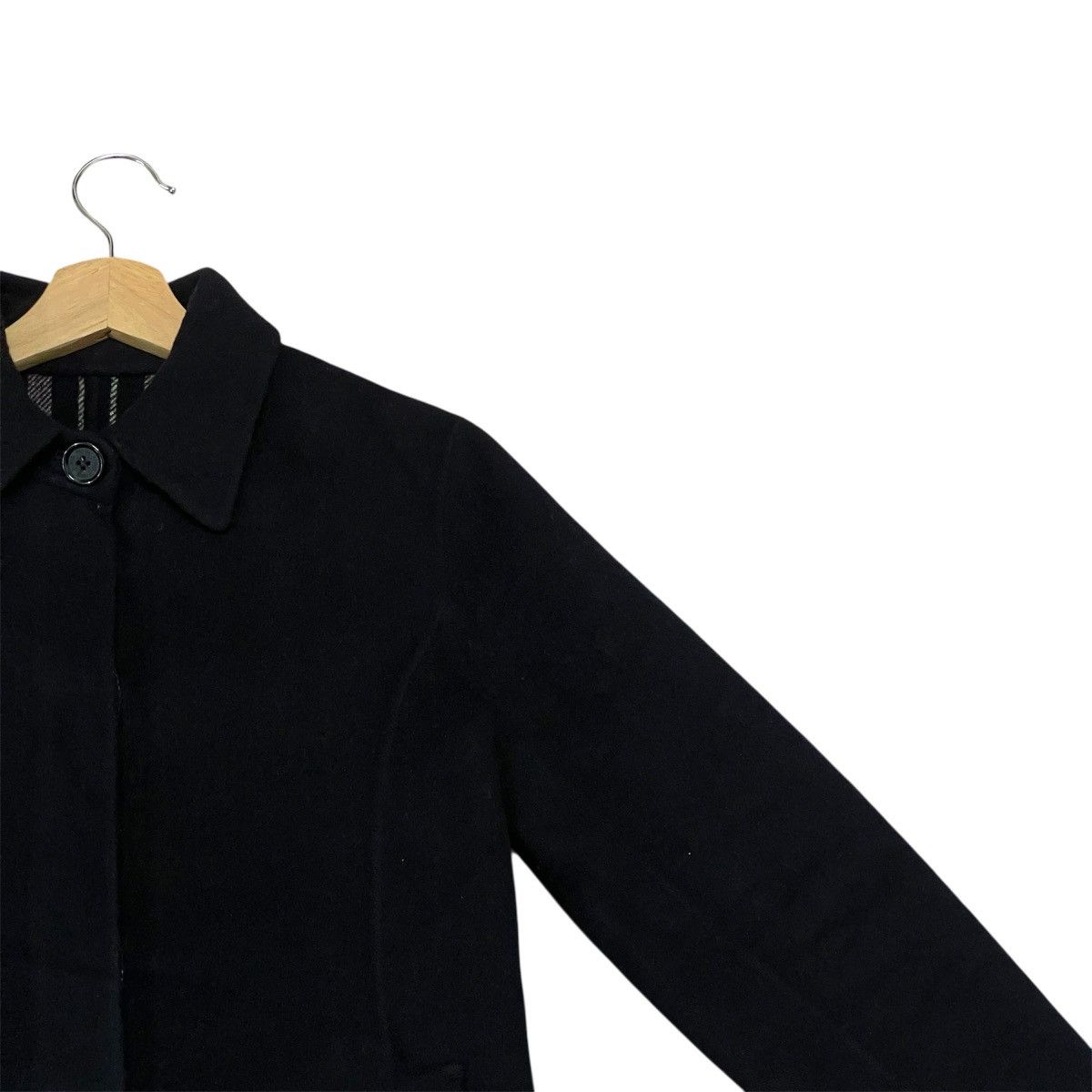 Gucci Vintage Sonia Rykiel Button Up Wool Coat — Parisian Luxury Size S / US 4 / IT 40 - 3 Thumbnail