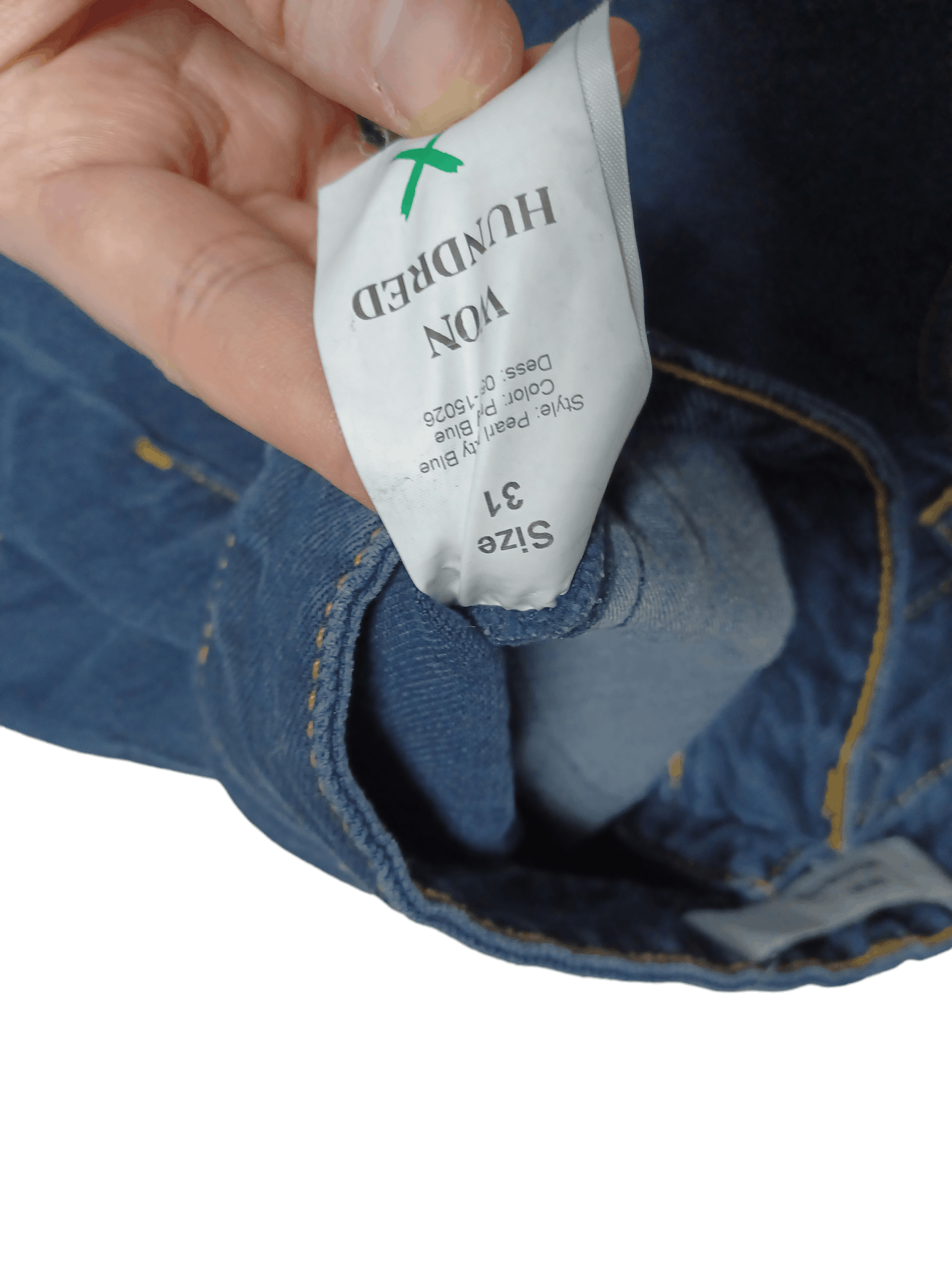 Won Hundred WON HUNDRED MADE IN ITALY W31 JEANS DENIM Size US 31 - 6 Thumbnail